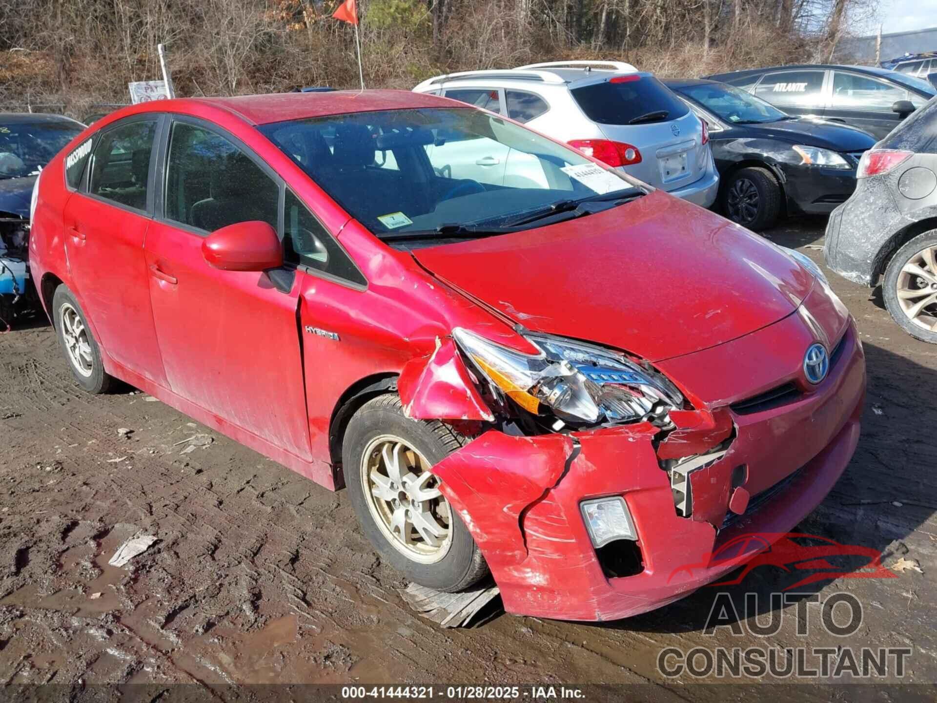 TOYOTA PRIUS 2010 - JTDKN3DU0A0107284