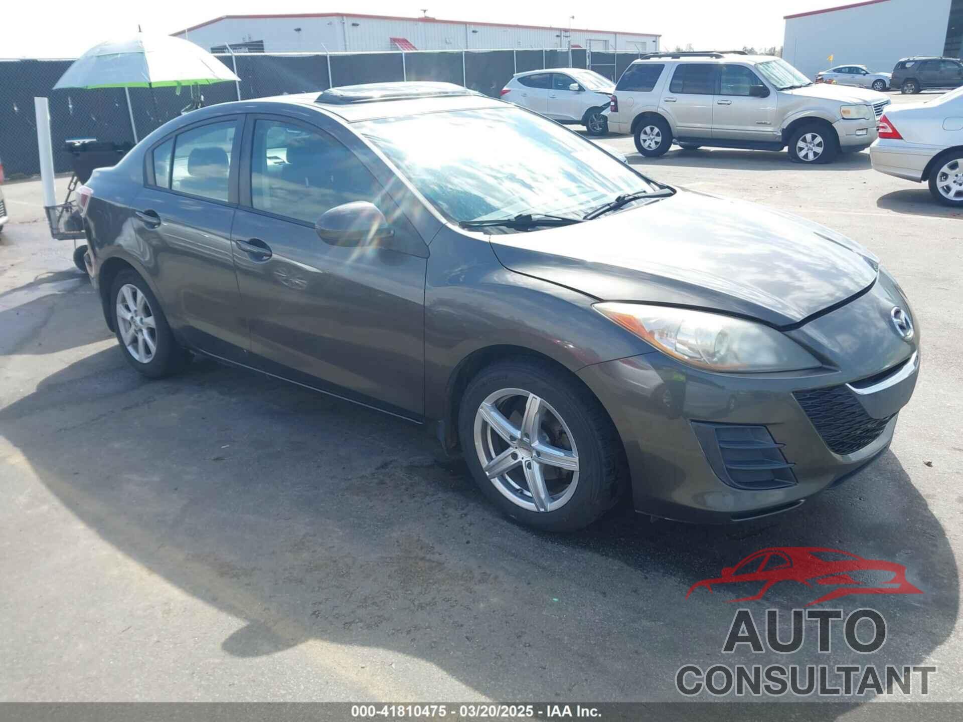 MAZDA MAZDA3 2010 - JM1BL1SF8A1230954