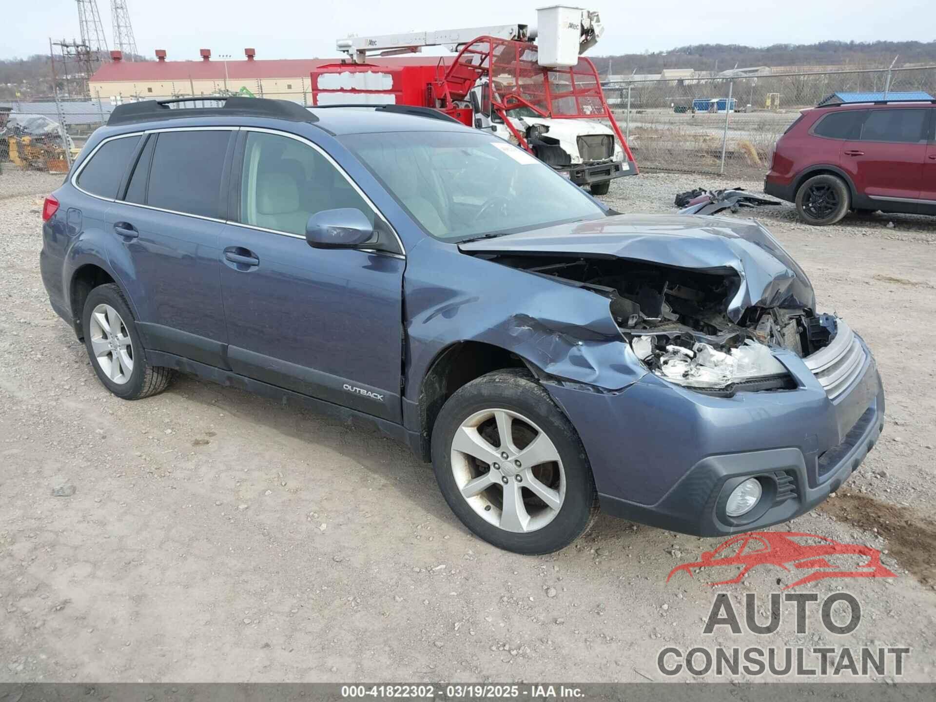 SUBARU OUTBACK 2014 - 4S4BRBCC5E3243515