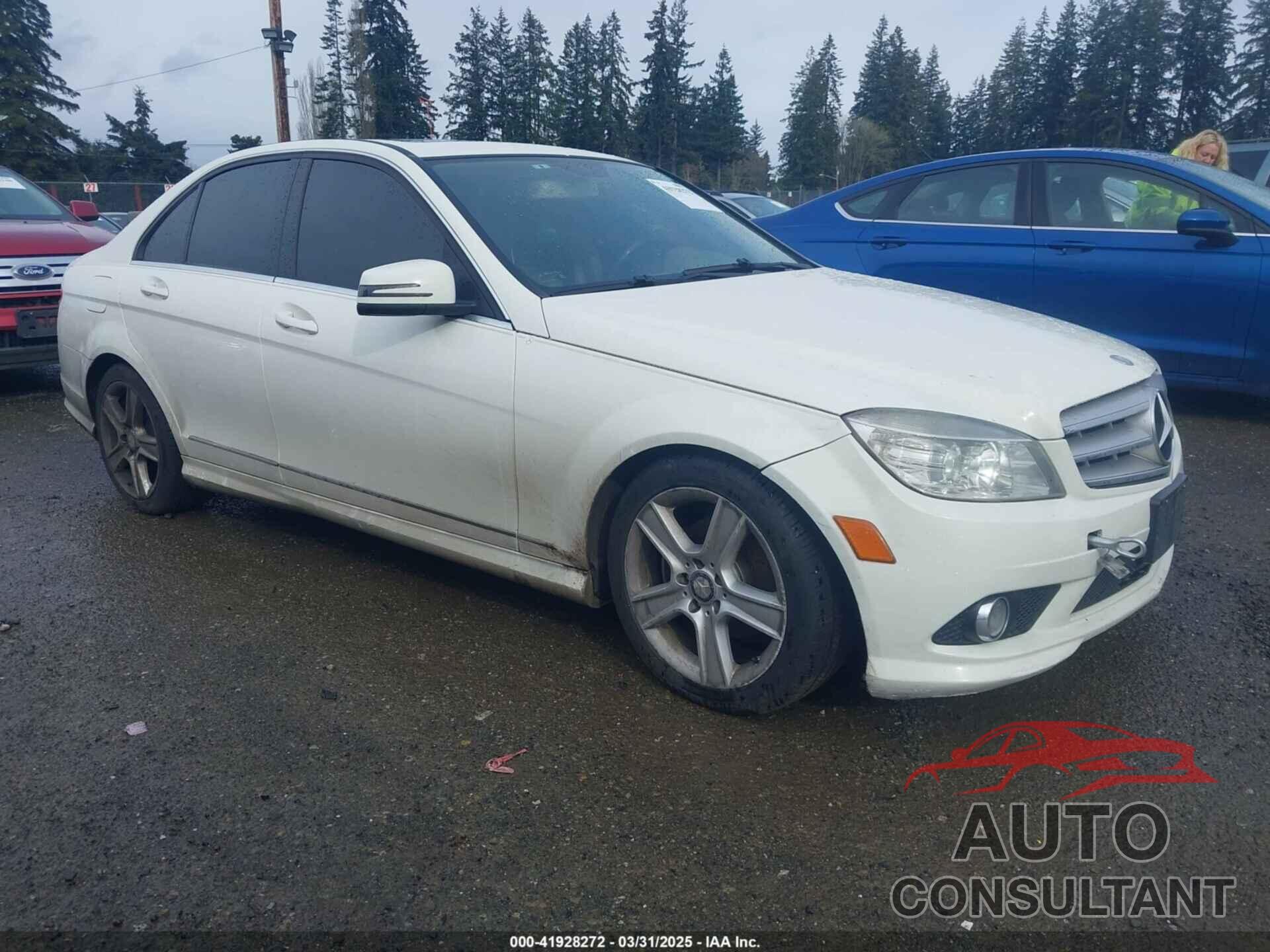 MERCEDES-BENZ C 300 2010 - WDDGF8BBXAF450687