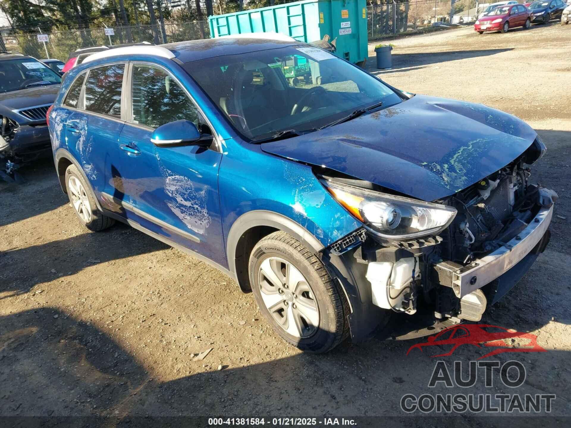KIA NIRO 2017 - KNDCC3LC9H5103587