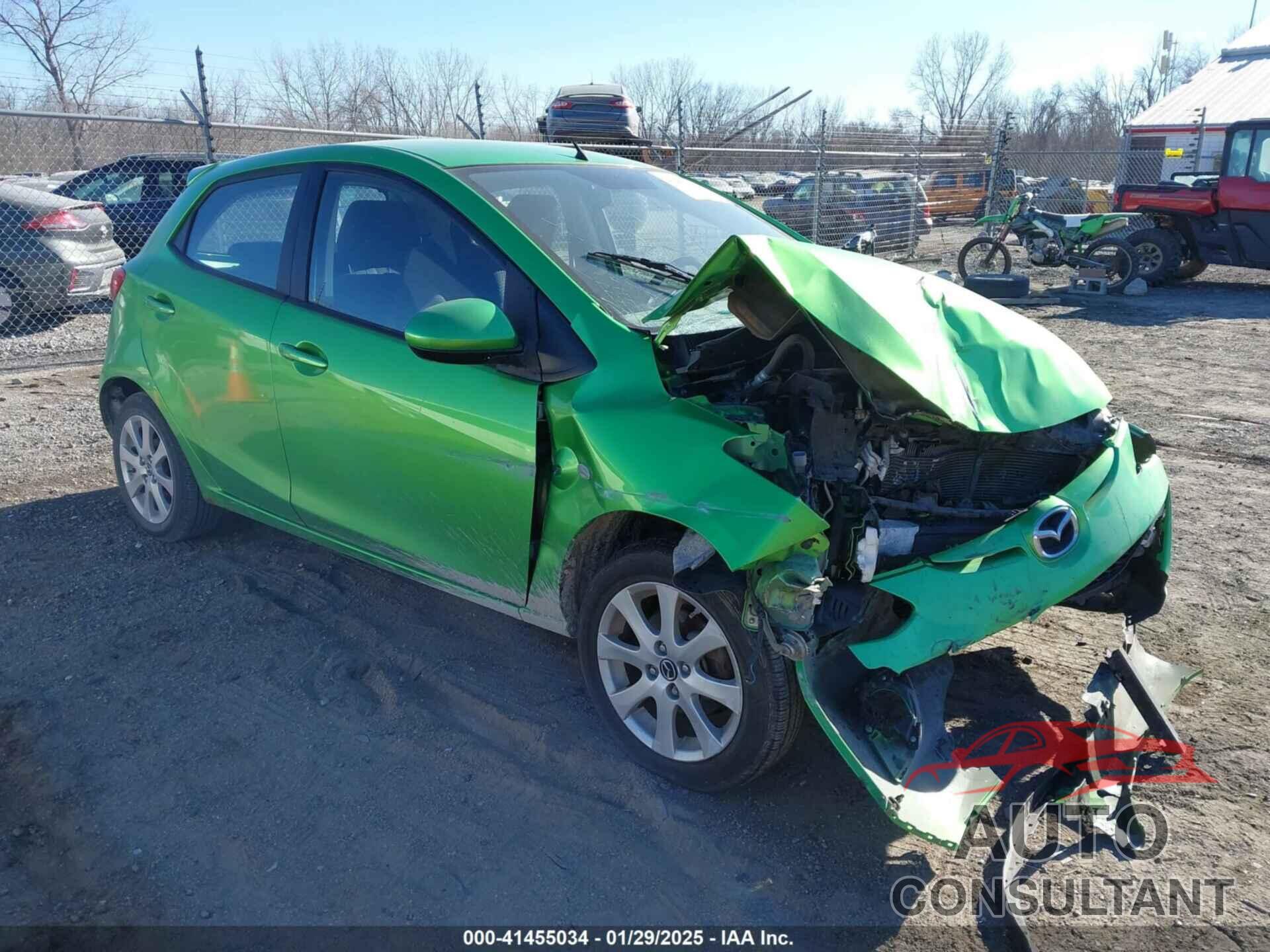 MAZDA MAZDA2 2013 - JM1DE1LY3D0153021