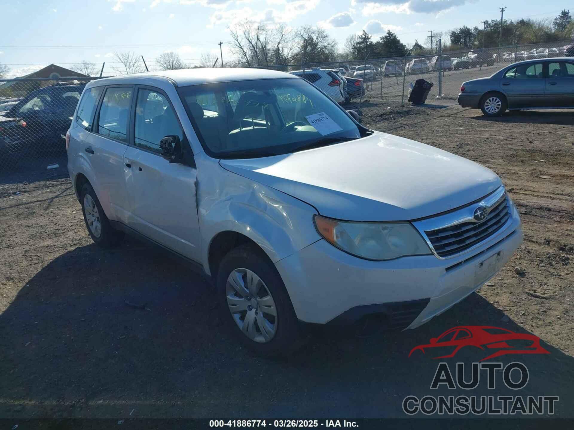 SUBARU FORESTER 2009 - JF2SH61619H703680