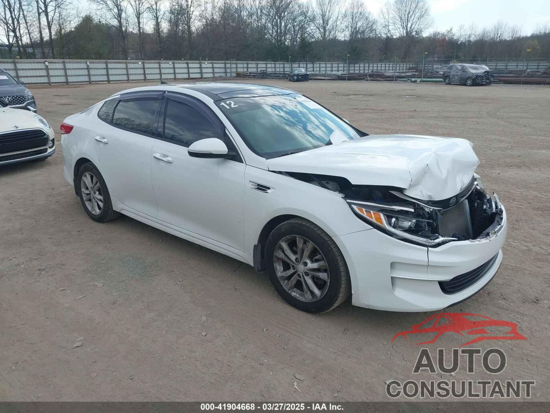 KIA OPTIMA 2018 - 5XXGU4L3XJG246523