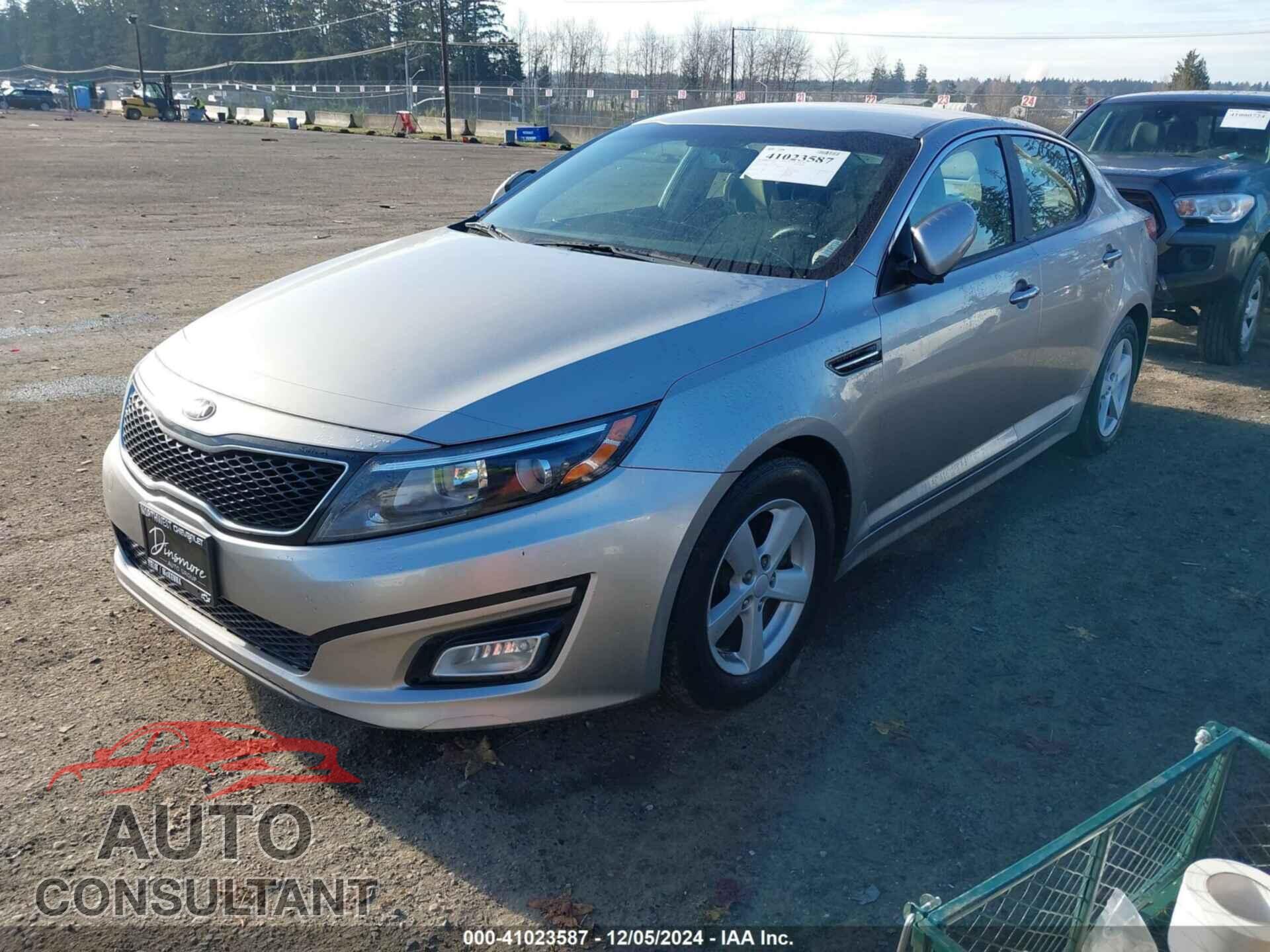 KIA OPTIMA 2014 - KNAGM4A74E5458654