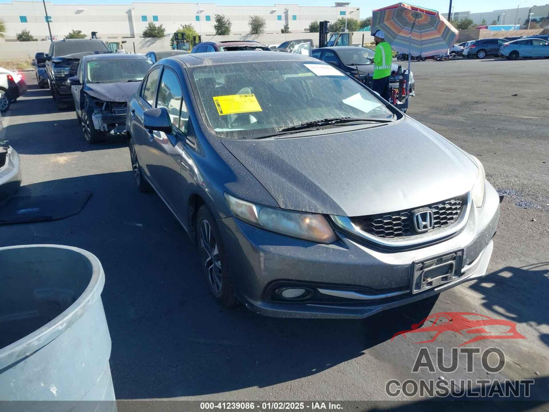 HONDA CIVIC 2013 - 19XFB2F97DE203616