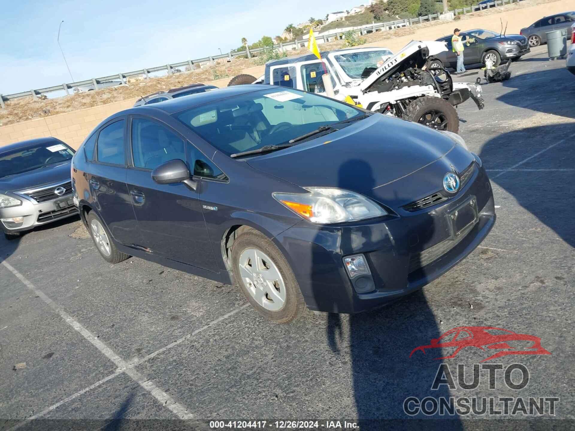 TOYOTA PRIUS 2010 - JTDKN3DU3A0137928