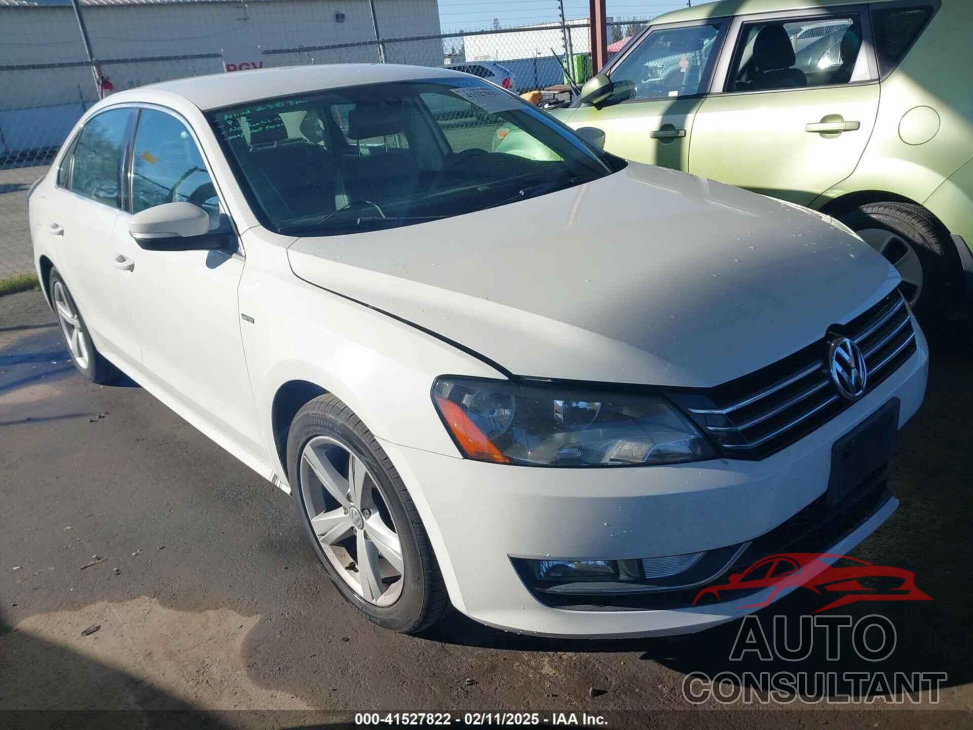 VOLKSWAGEN PASSAT 2015 - 1VWAT7A3XFC109969