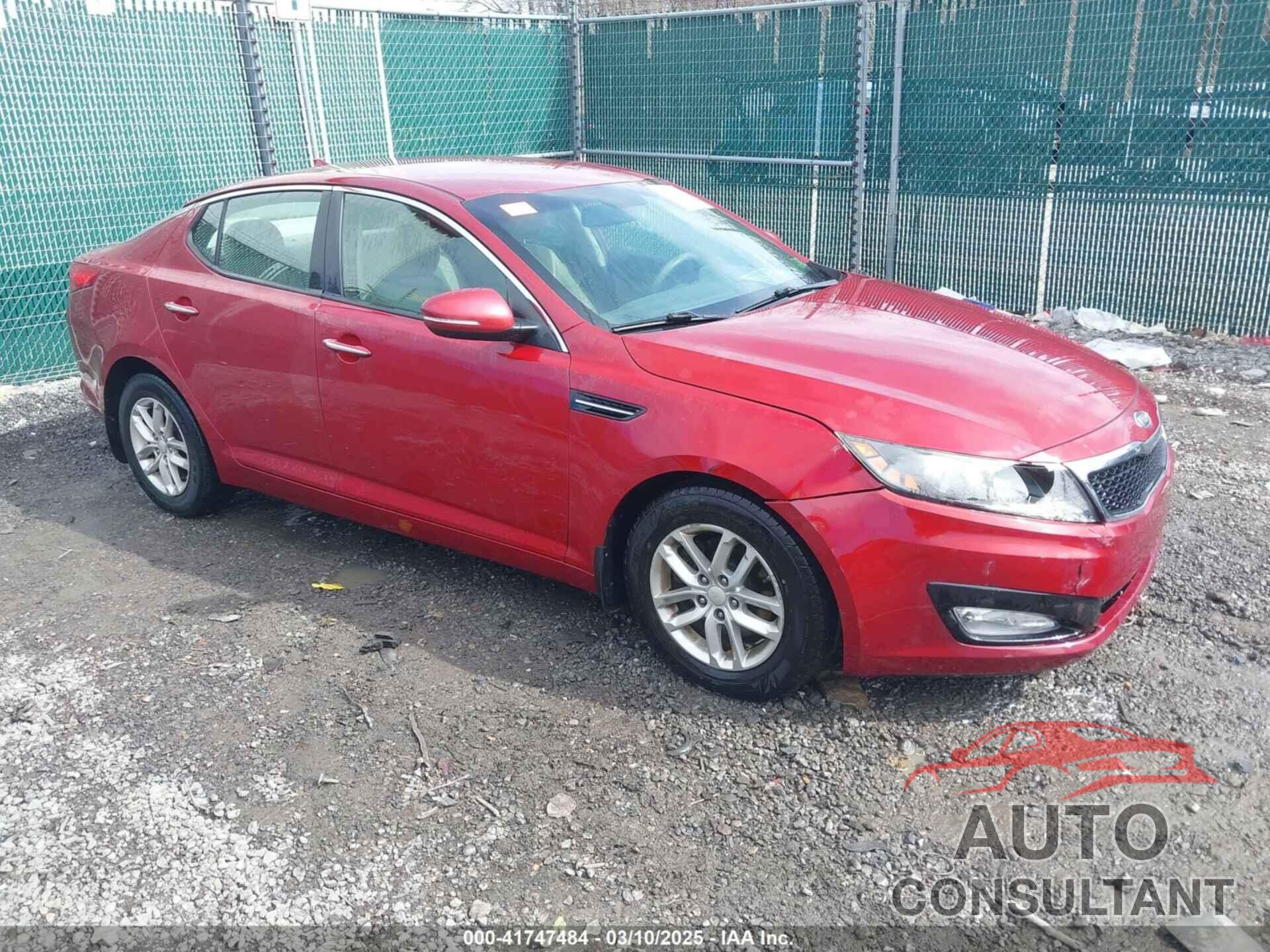 KIA OPTIMA 2012 - 5XXGM4A71CG077601