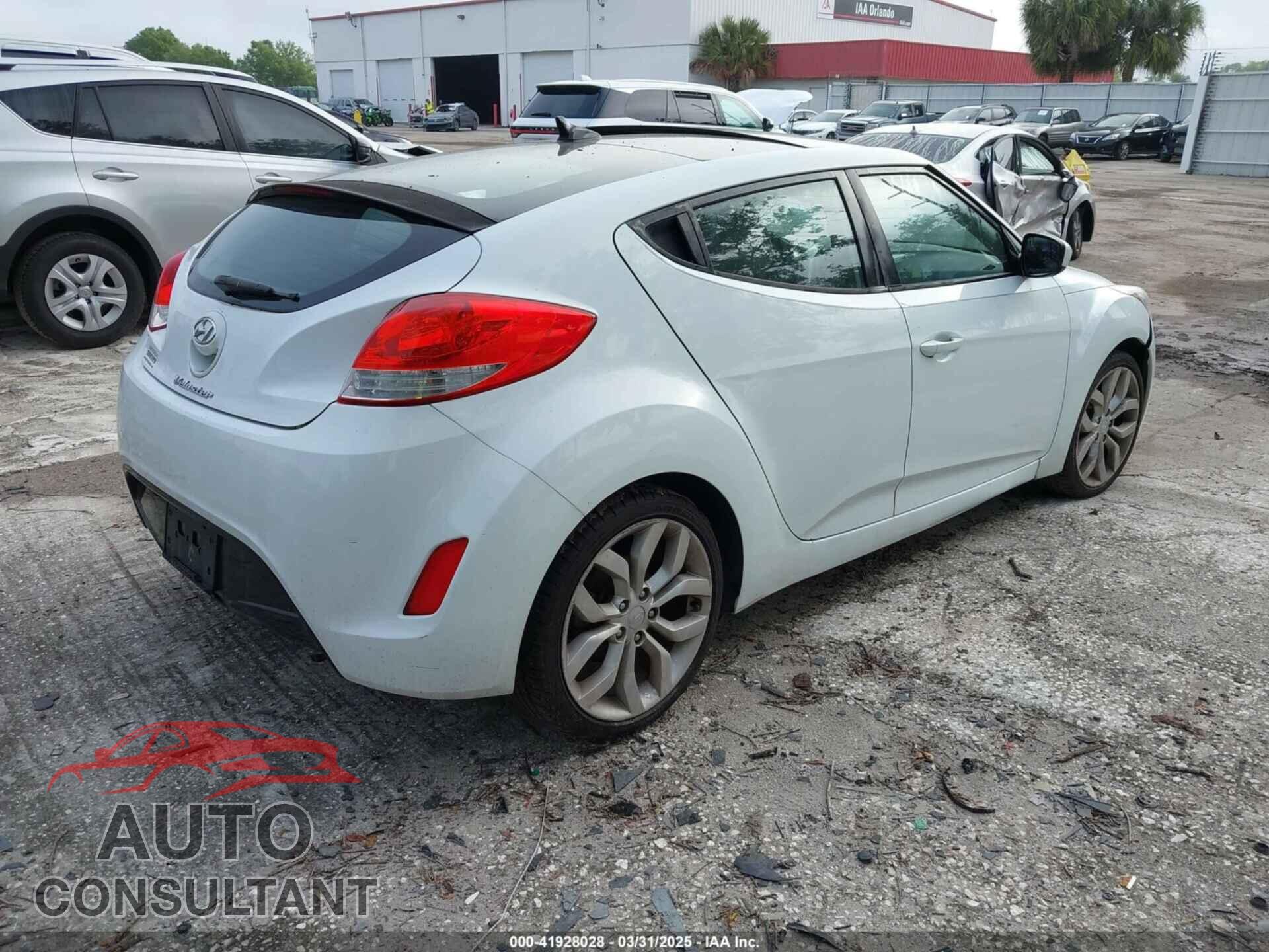 HYUNDAI VELOSTER 2013 - KMHTC6AD3DU164829