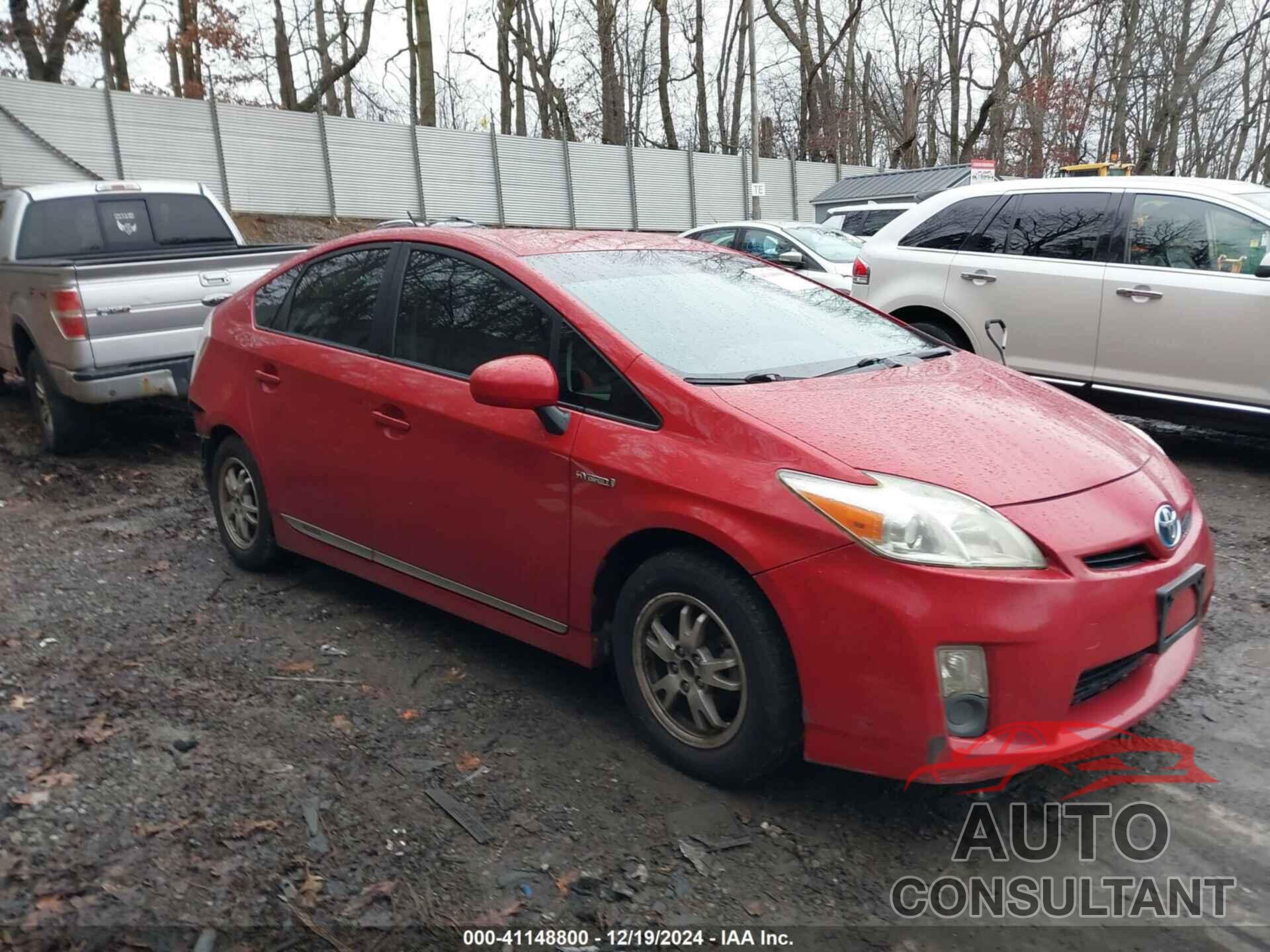 TOYOTA PRIUS 2011 - JTDKN3DU5B1463340
