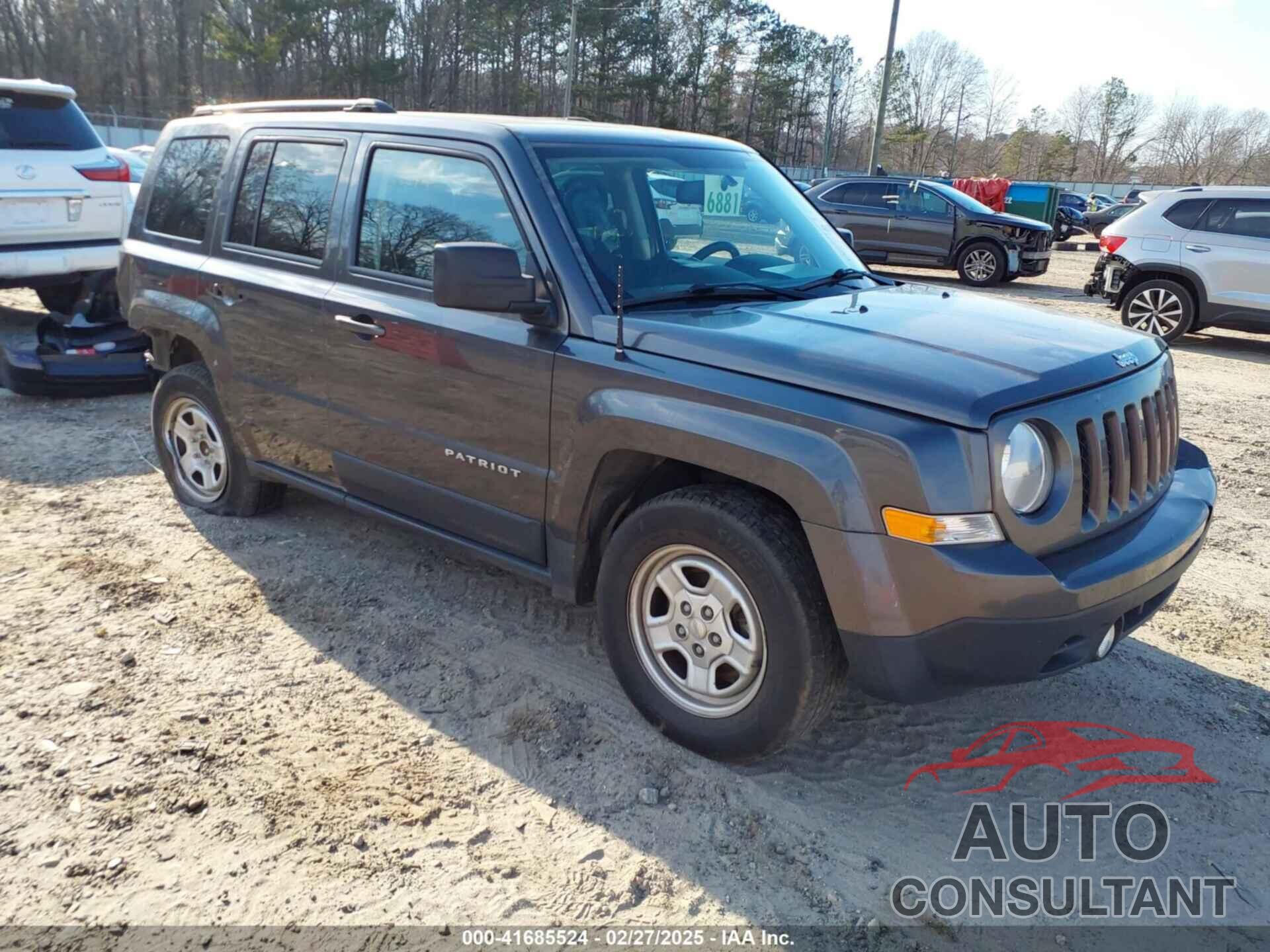 JEEP PATRIOT 2016 - 1C4NJPBA0GD525550