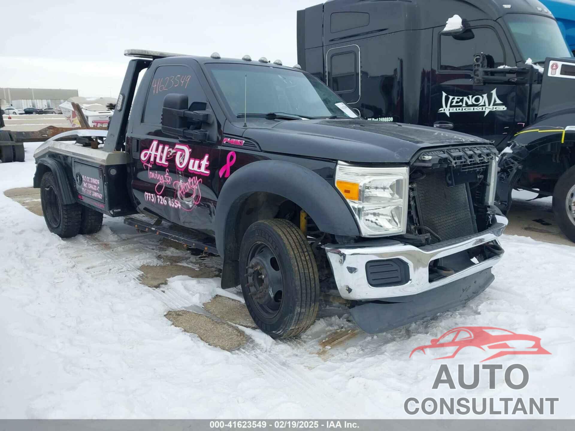 FORD F-450 CHASSIS 2013 - 1FDUF4GY6DEA24889
