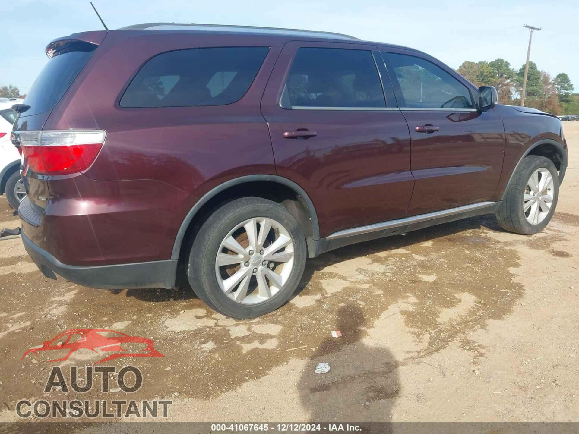 DODGE DURANGO 2012 - 1C4RDHDG3CC320028