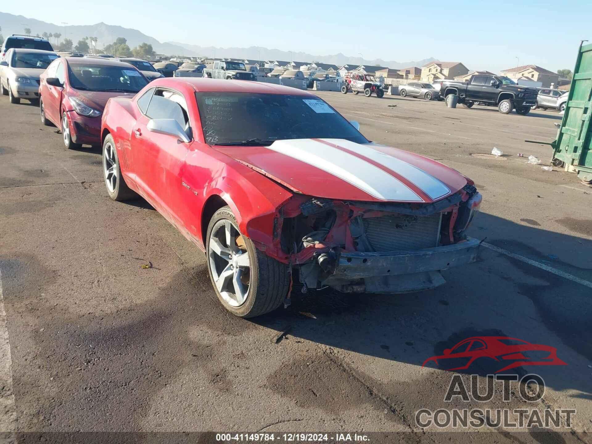 CHEVROLET CAMARO 2011 - 2G1FB1EDXB9115356