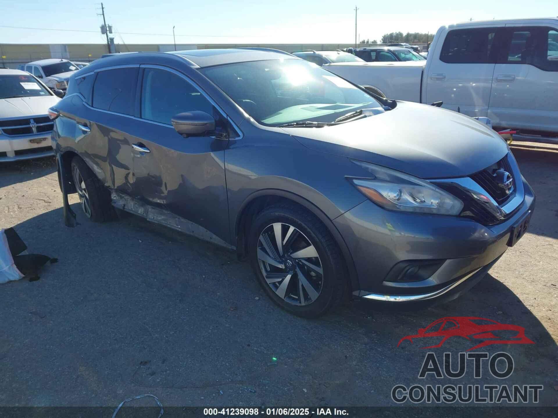 NISSAN MURANO 2017 - 5N1AZ2MG9HN180523