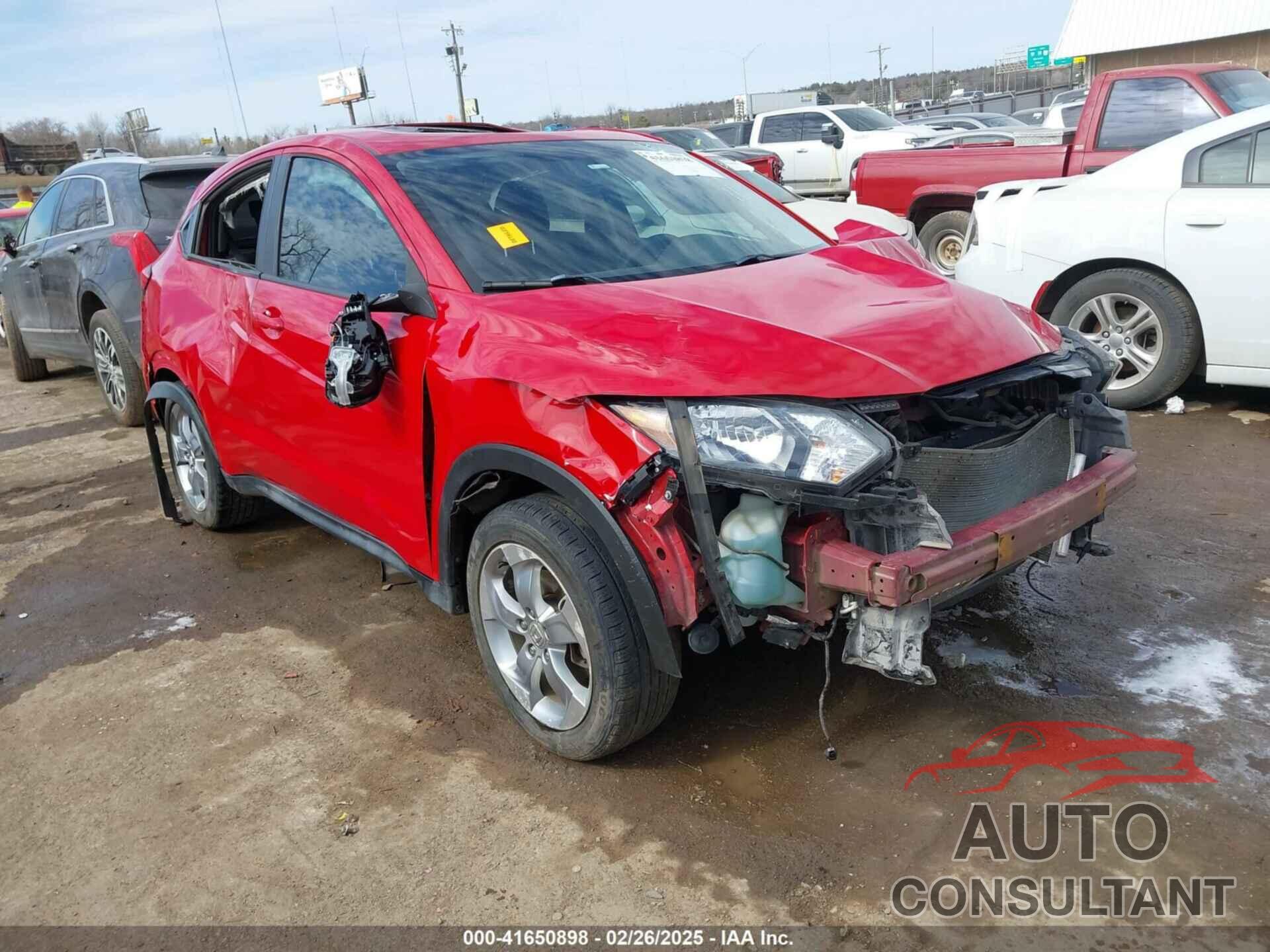 HONDA HR-V 2017 - 3CZRU5H58HM722800