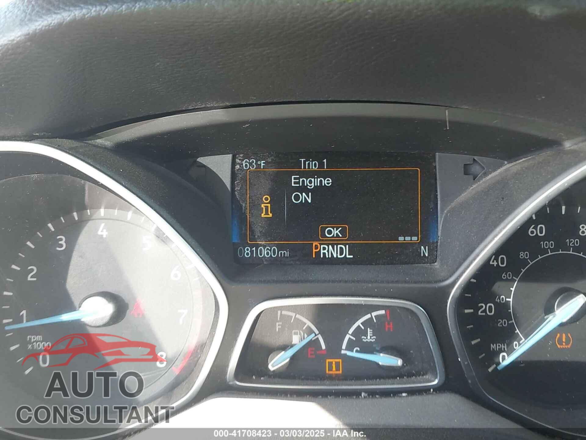 FORD FOCUS 2015 - 1FADP3F25FL232159