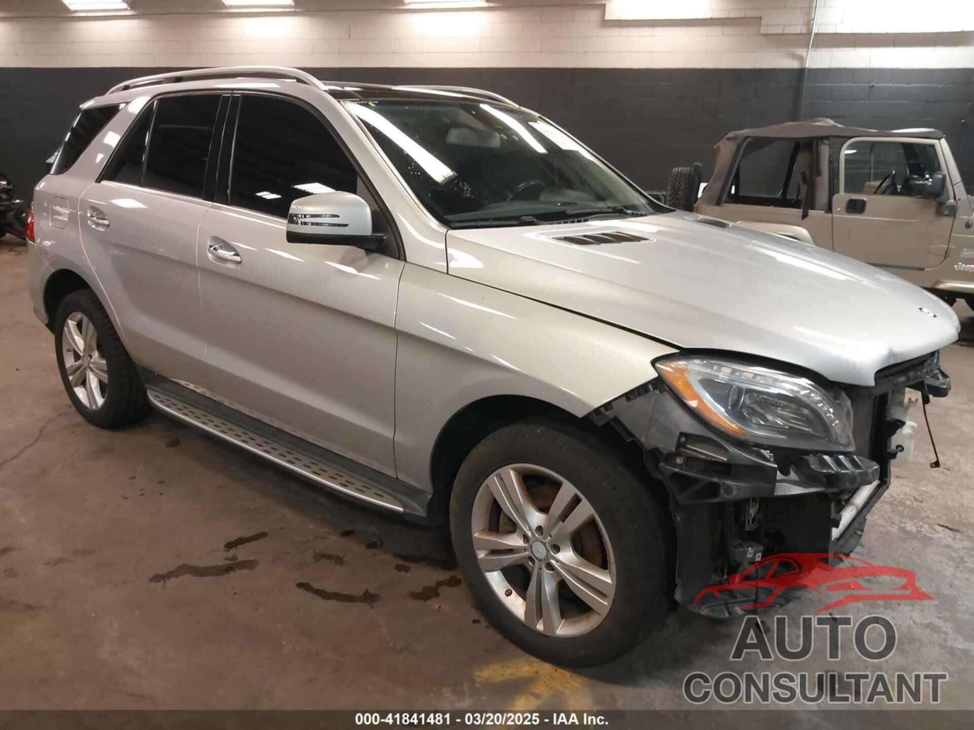 MERCEDES-BENZ ML 350 2014 - 4JGDA5HB1EA312780