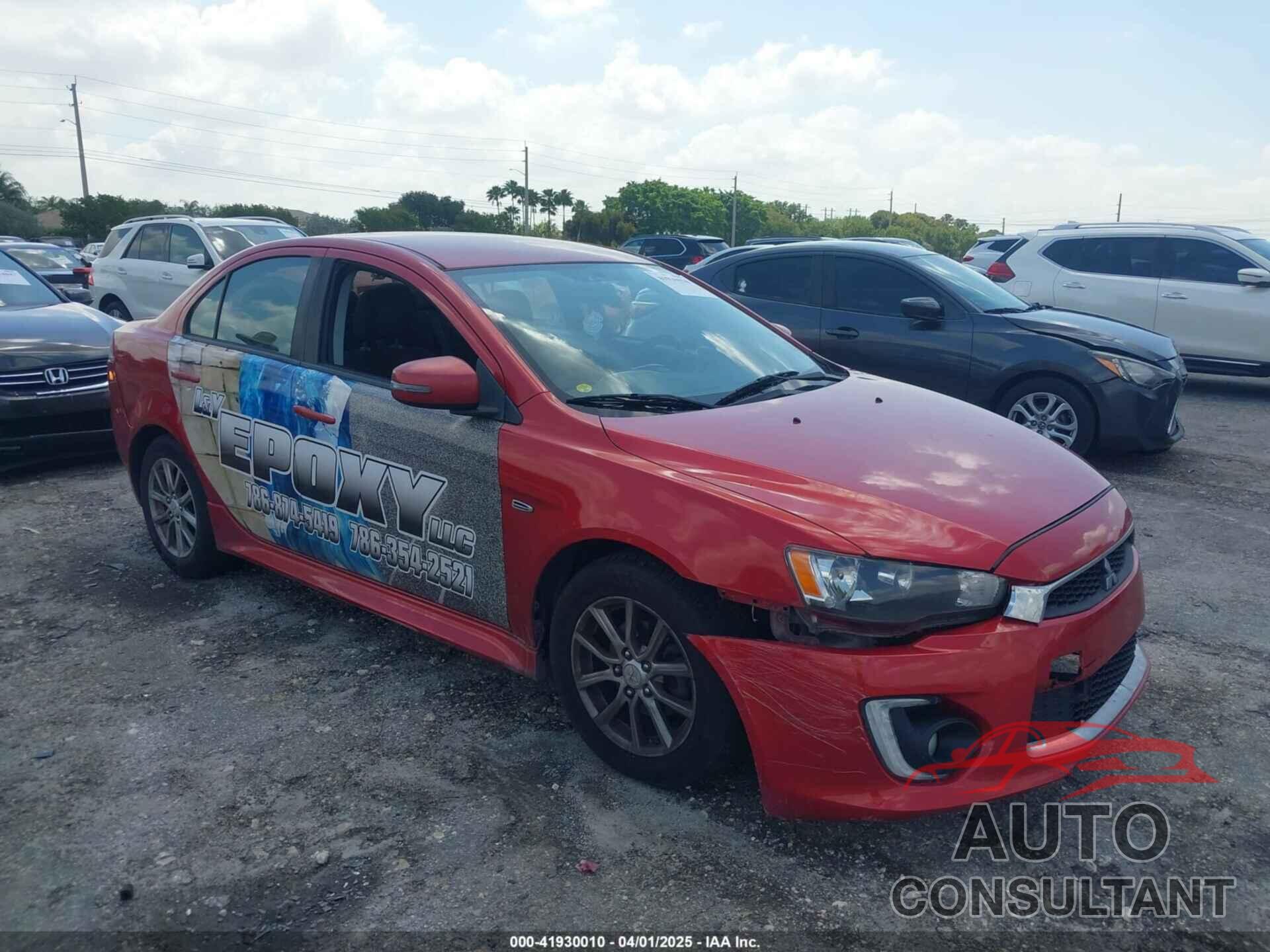 MITSUBISHI LANCER 2016 - JA32U2FU2GU006936