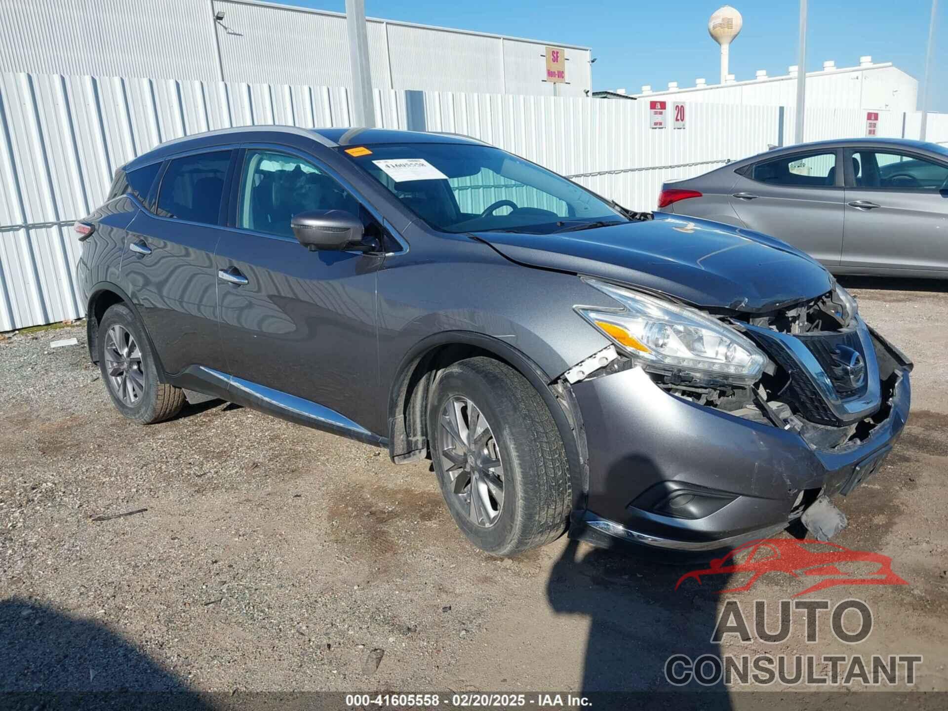 NISSAN MURANO 2017 - 5N1AZ2MG8HN189813