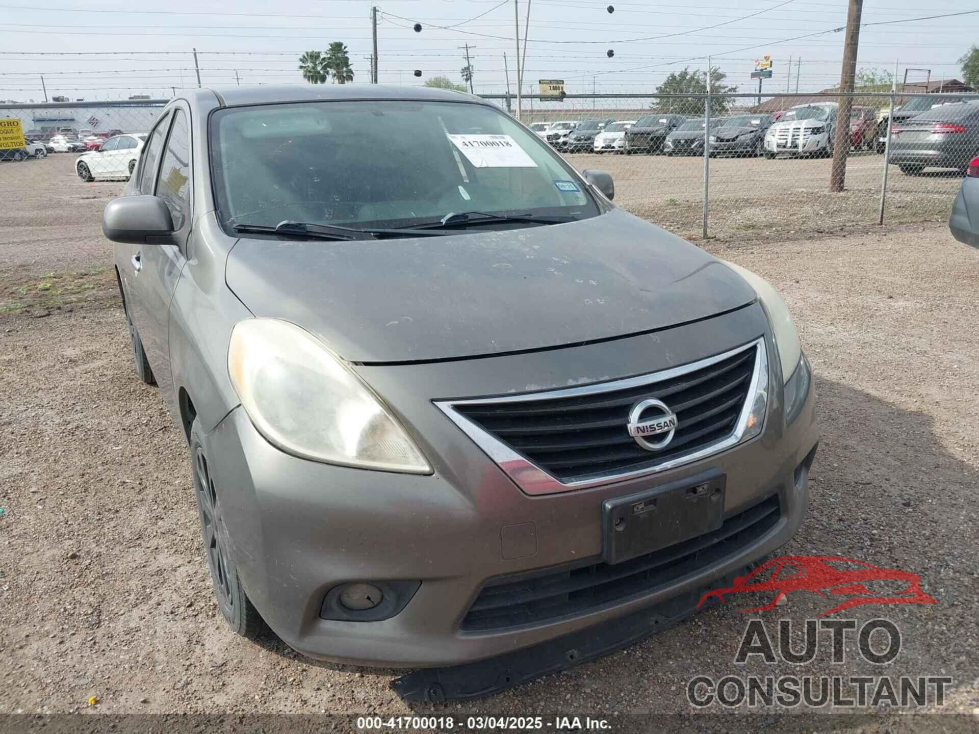 NISSAN VERSA 2014 - 3N1CN7AP6EL854426