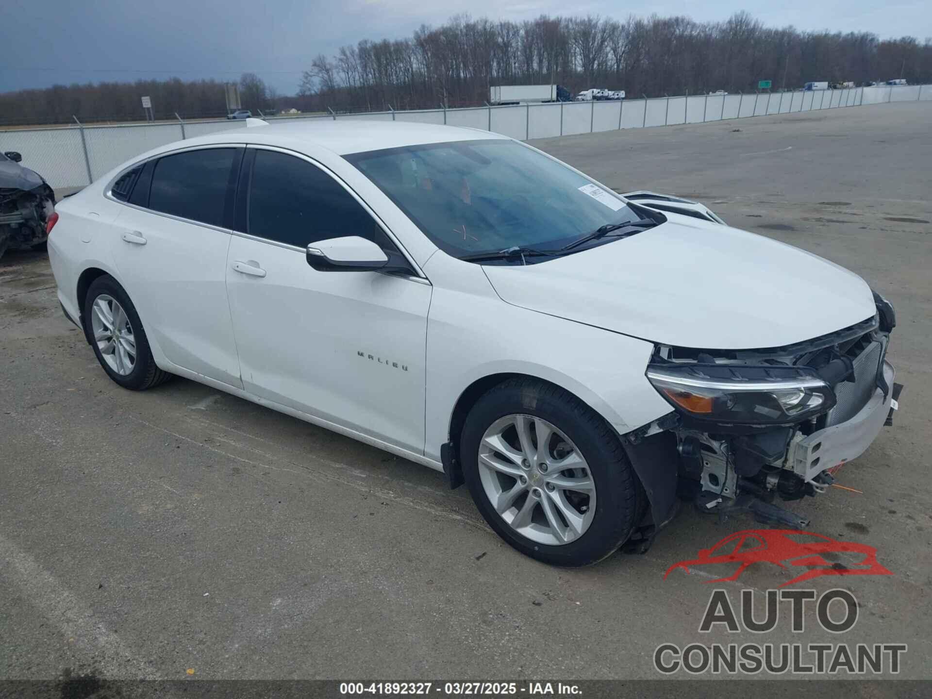 CHEVROLET MALIBU 2017 - 1G1ZE5ST4HF266605