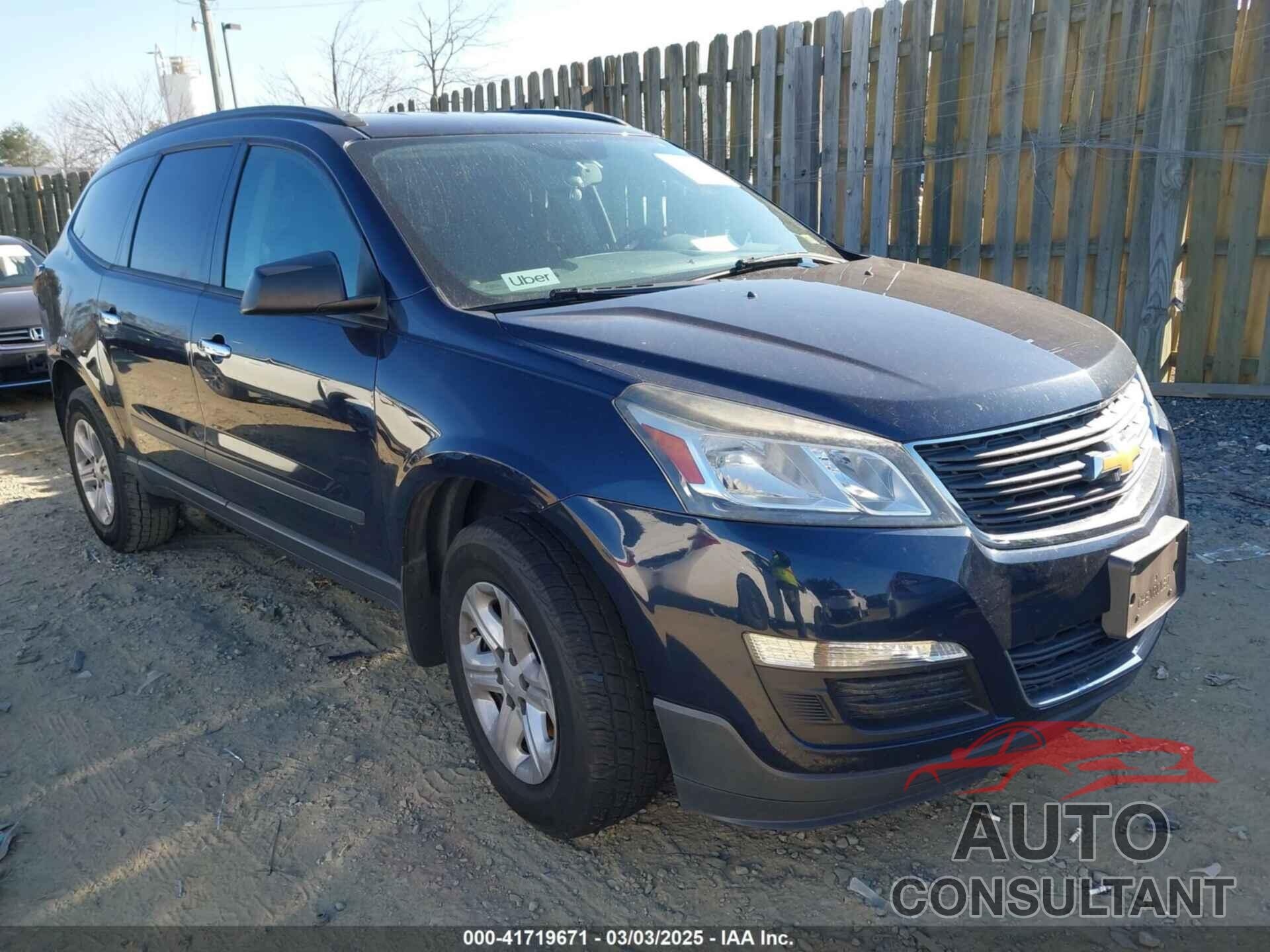 CHEVROLET TRAVERSE 2017 - 1GNKRFKD9HJ224866