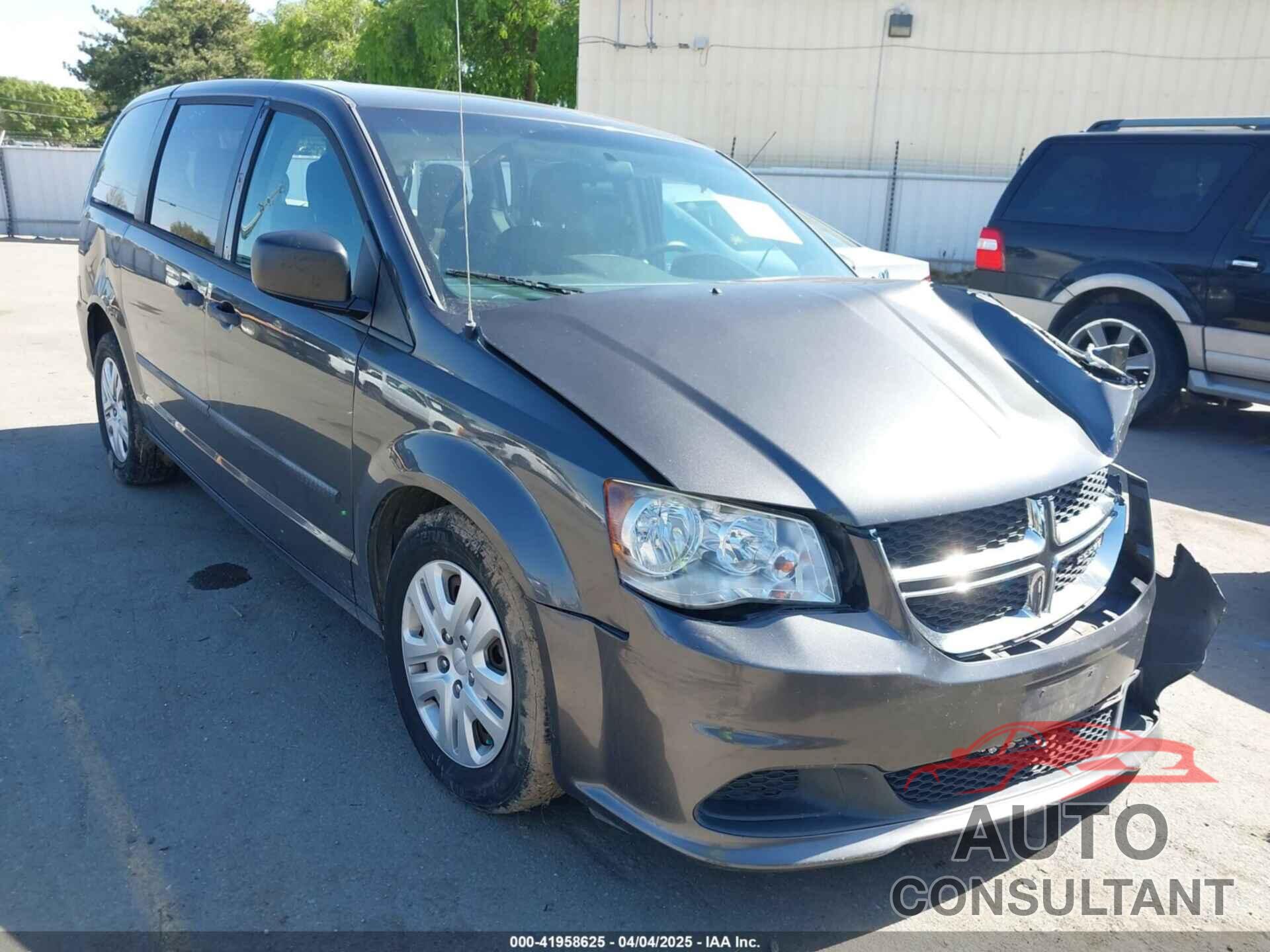 DODGE GRAND CARAVAN 2016 - 2C4RDGBG9GR108776