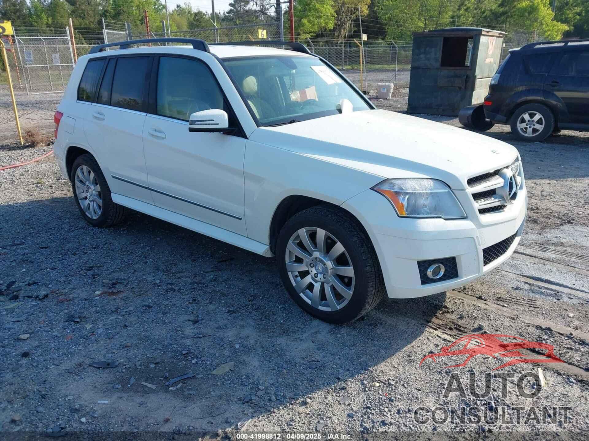 MERCEDES-BENZ GLK 350 2010 - WDCGG8HB3AF485743