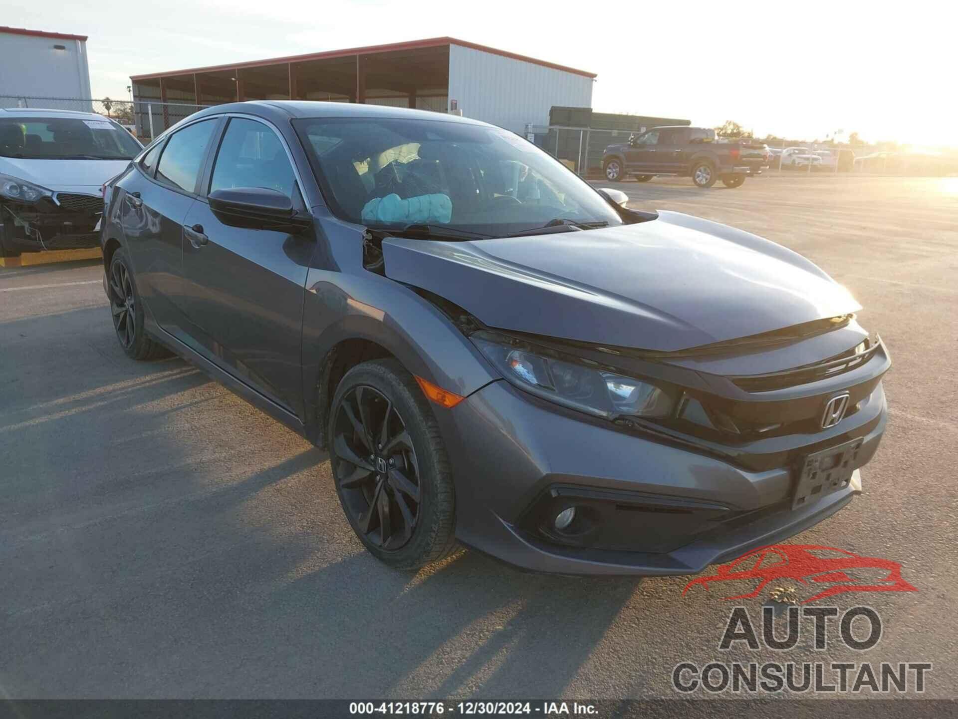 HONDA CIVIC 2020 - 19XFC2F84LE201163