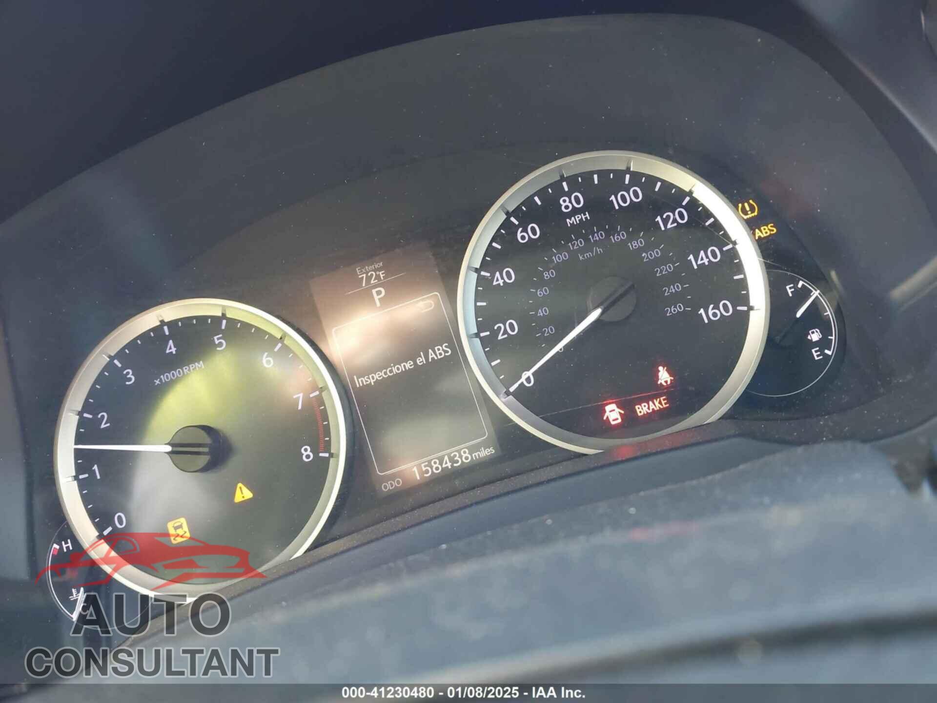 LEXUS IS 250 2014 - JTHBF1D27E5035829