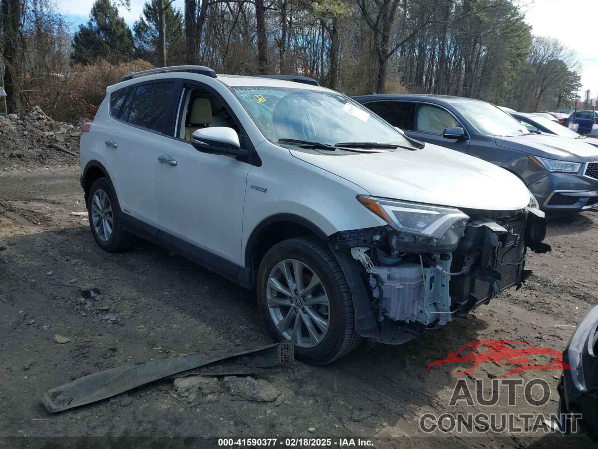 TOYOTA RAV4 HYBRID 2018 - JTMDJREV8JD164176