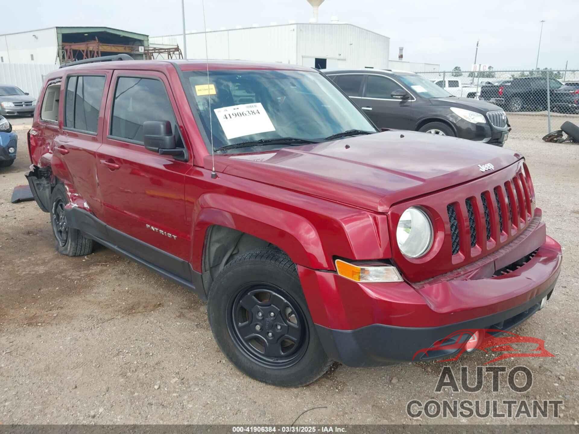 JEEP PATRIOT 2016 - 1C4NJPBB4GD777312