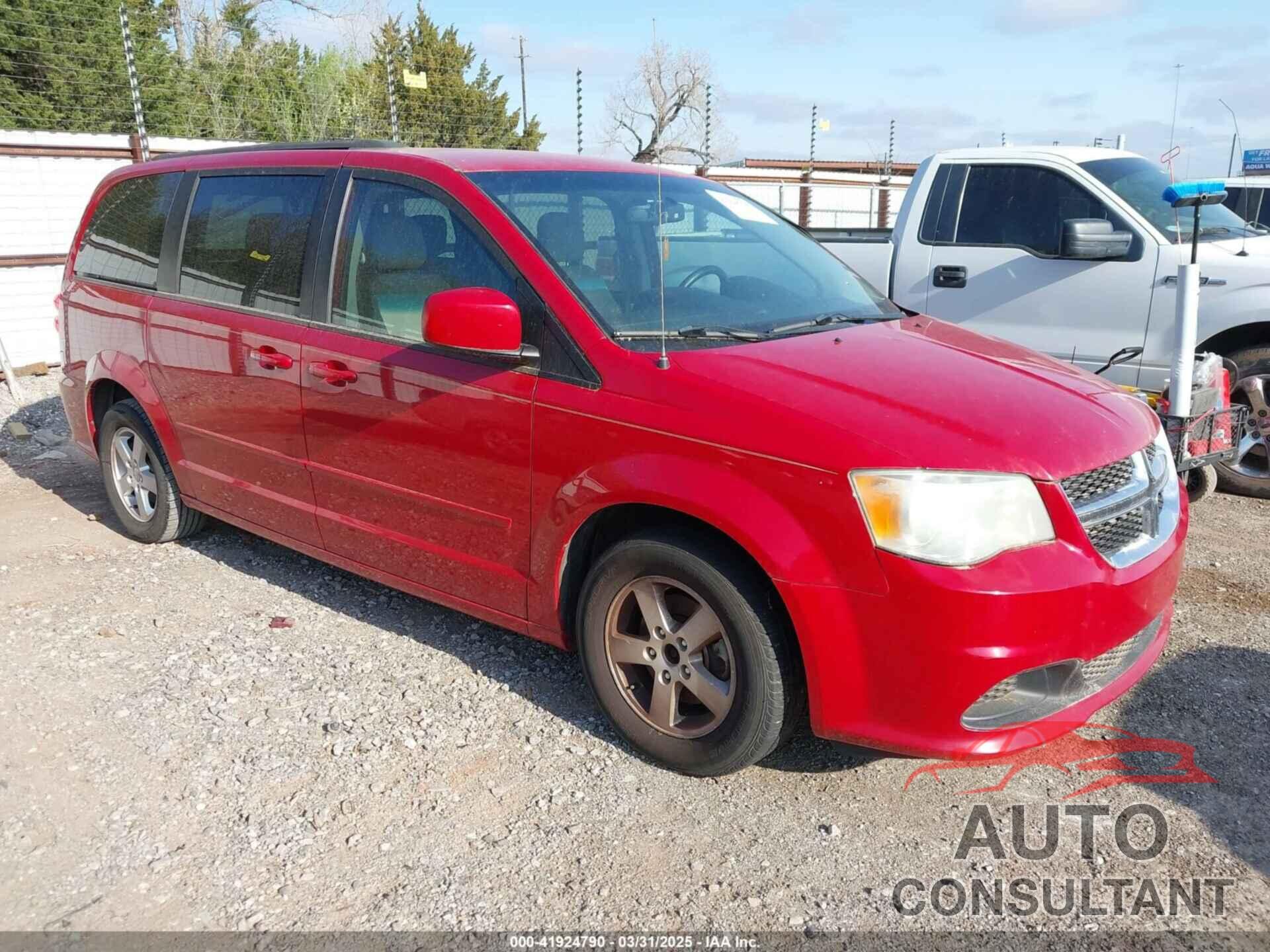 DODGE GRAND CARAVAN 2012 - 2C4RDGCG0CR211092