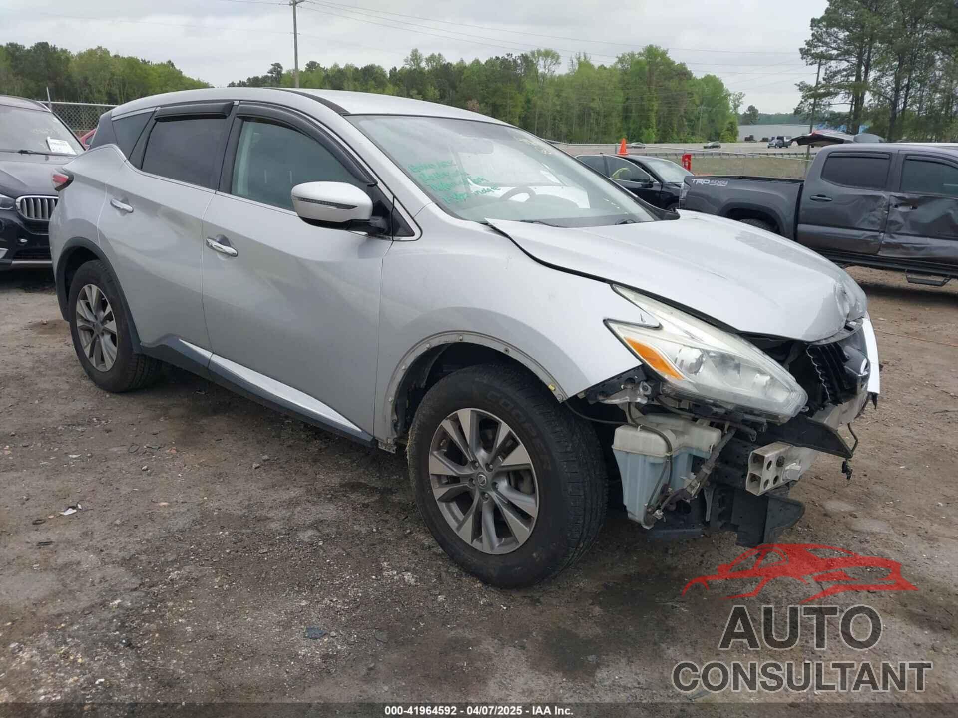 NISSAN MURANO 2016 - 5N1AZ2MG9GN120028