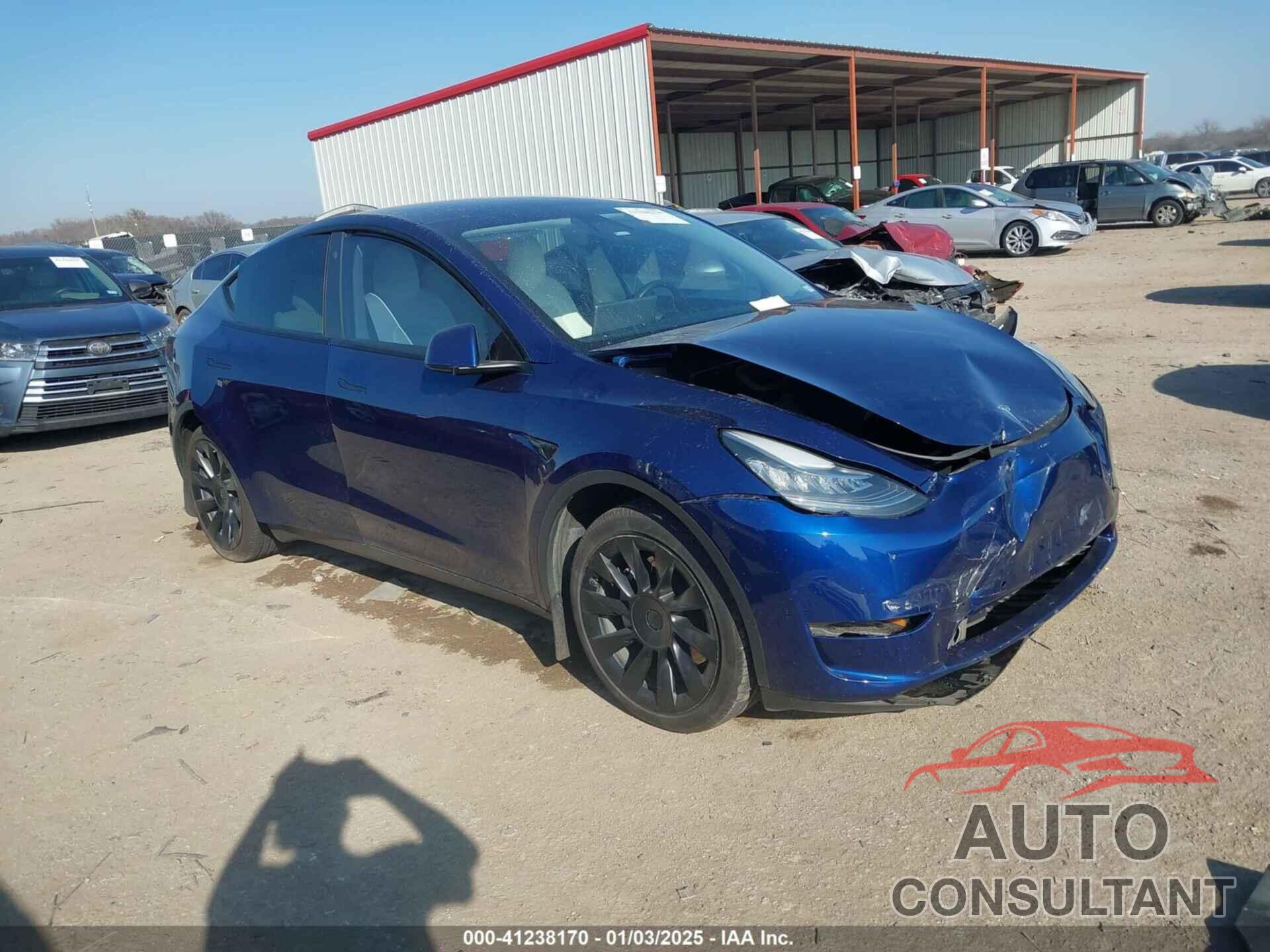 TESLA MODEL Y 2021 - 5YJYGDED5MF121874