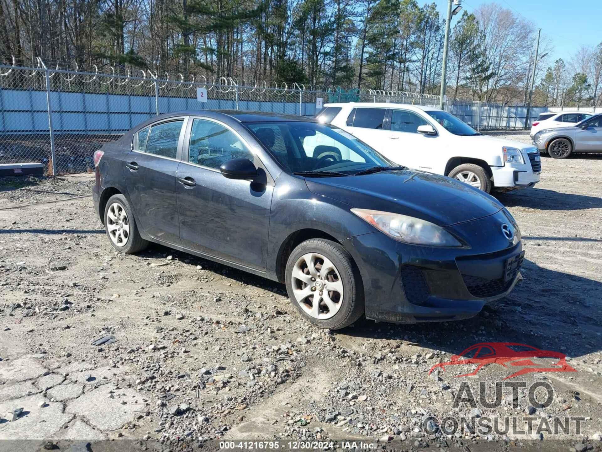 MAZDA MAZDA3 2013 - JM1BL1TG5D1832996