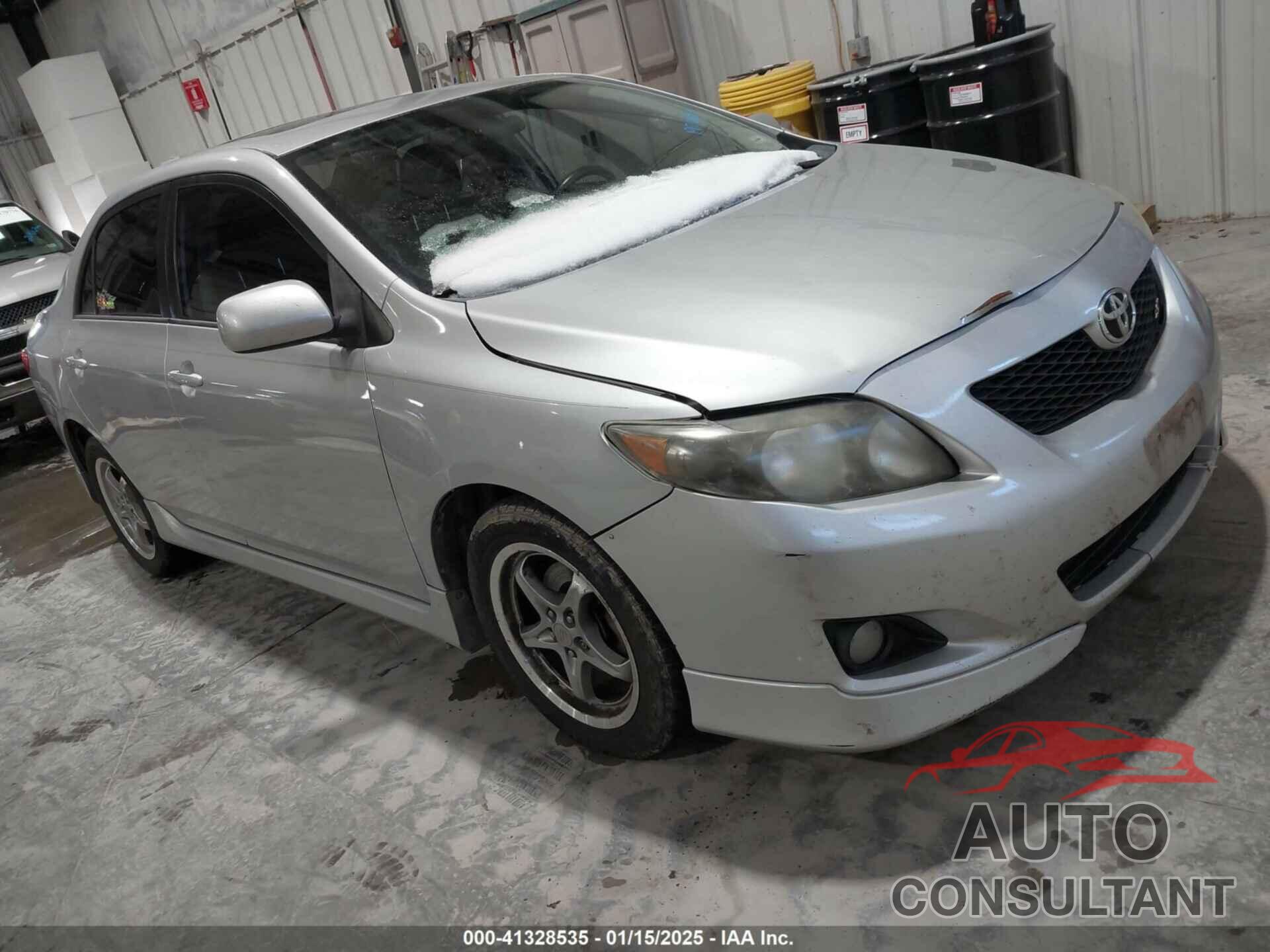 TOYOTA COROLLA 2009 - 1NXBU40E99Z005456