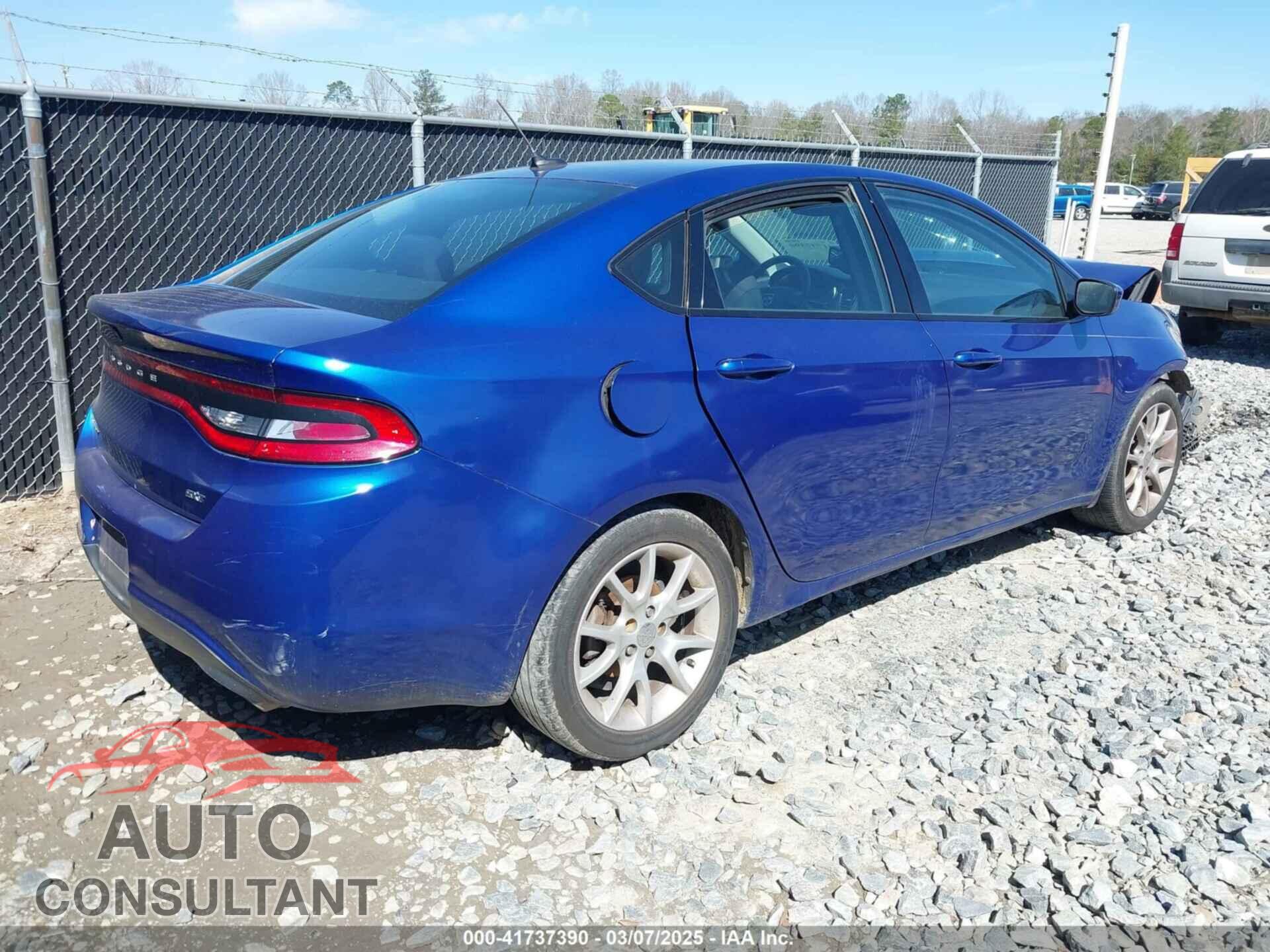 DODGE DART 2013 - 1C3CDFBA0DD332923