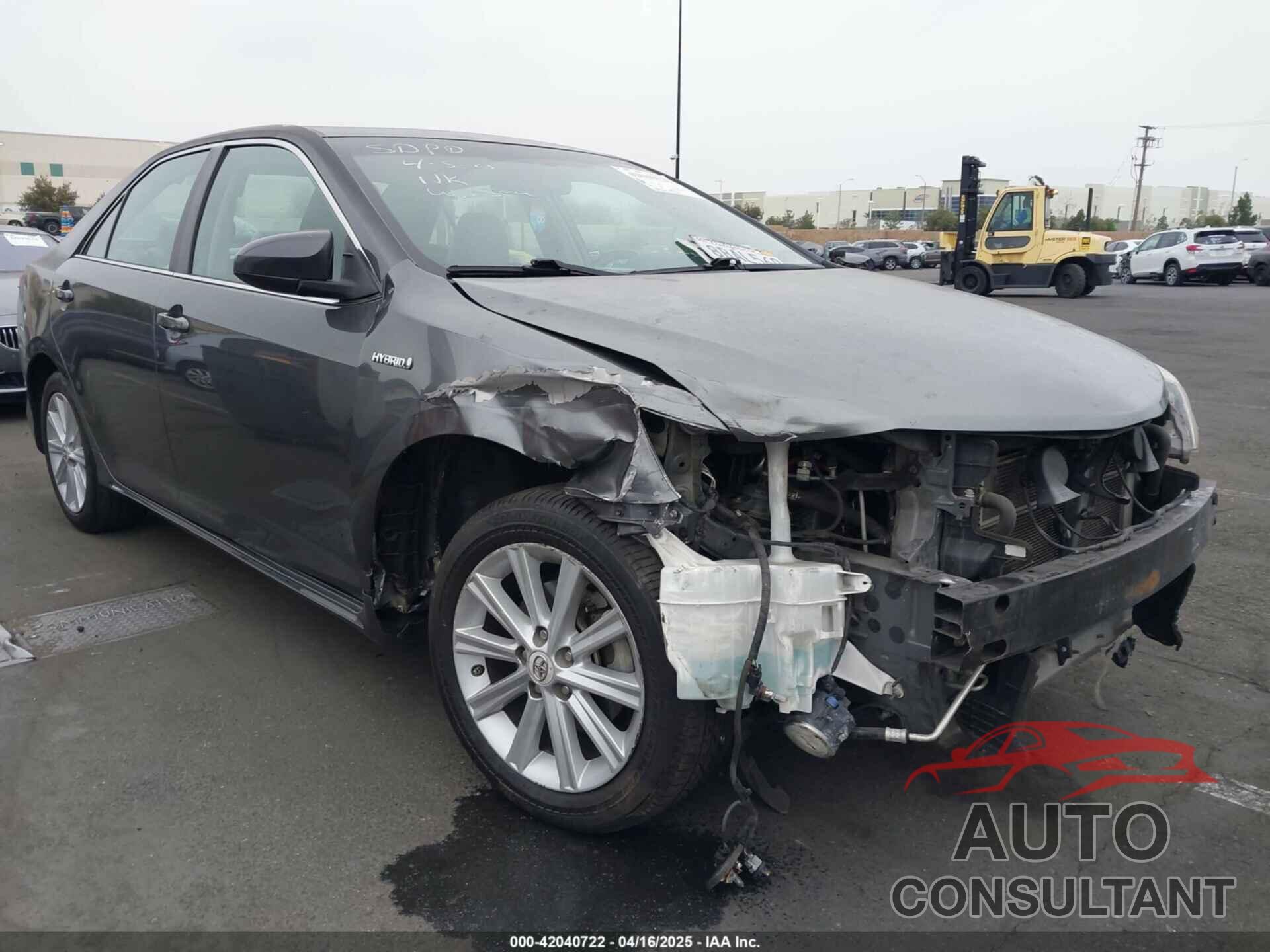 TOYOTA CAMRY HYBRID 2012 - 4T1BD1FKXCU010569
