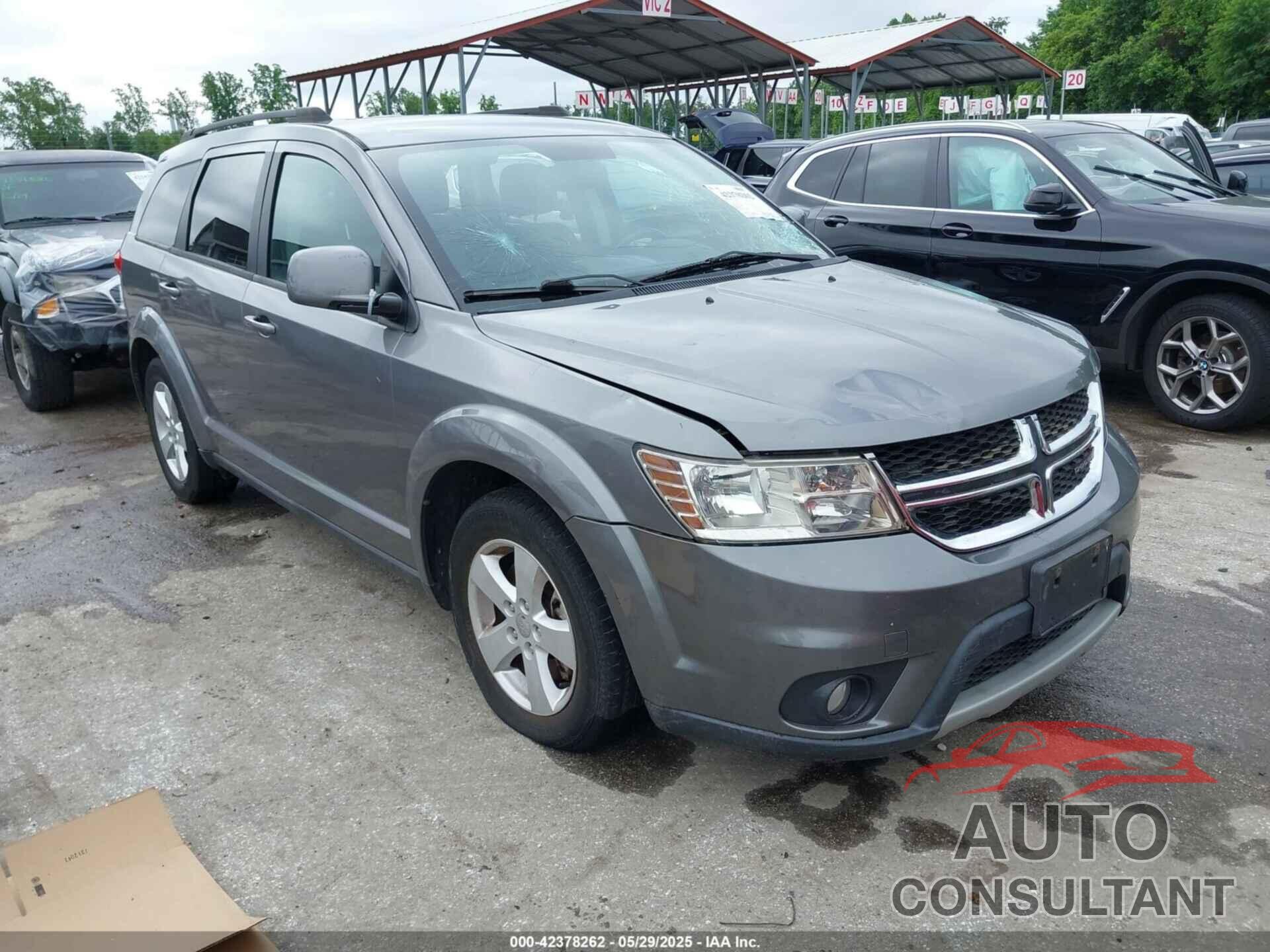 DODGE JOURNEY 2012 - 3C4PDCBB6CT392170