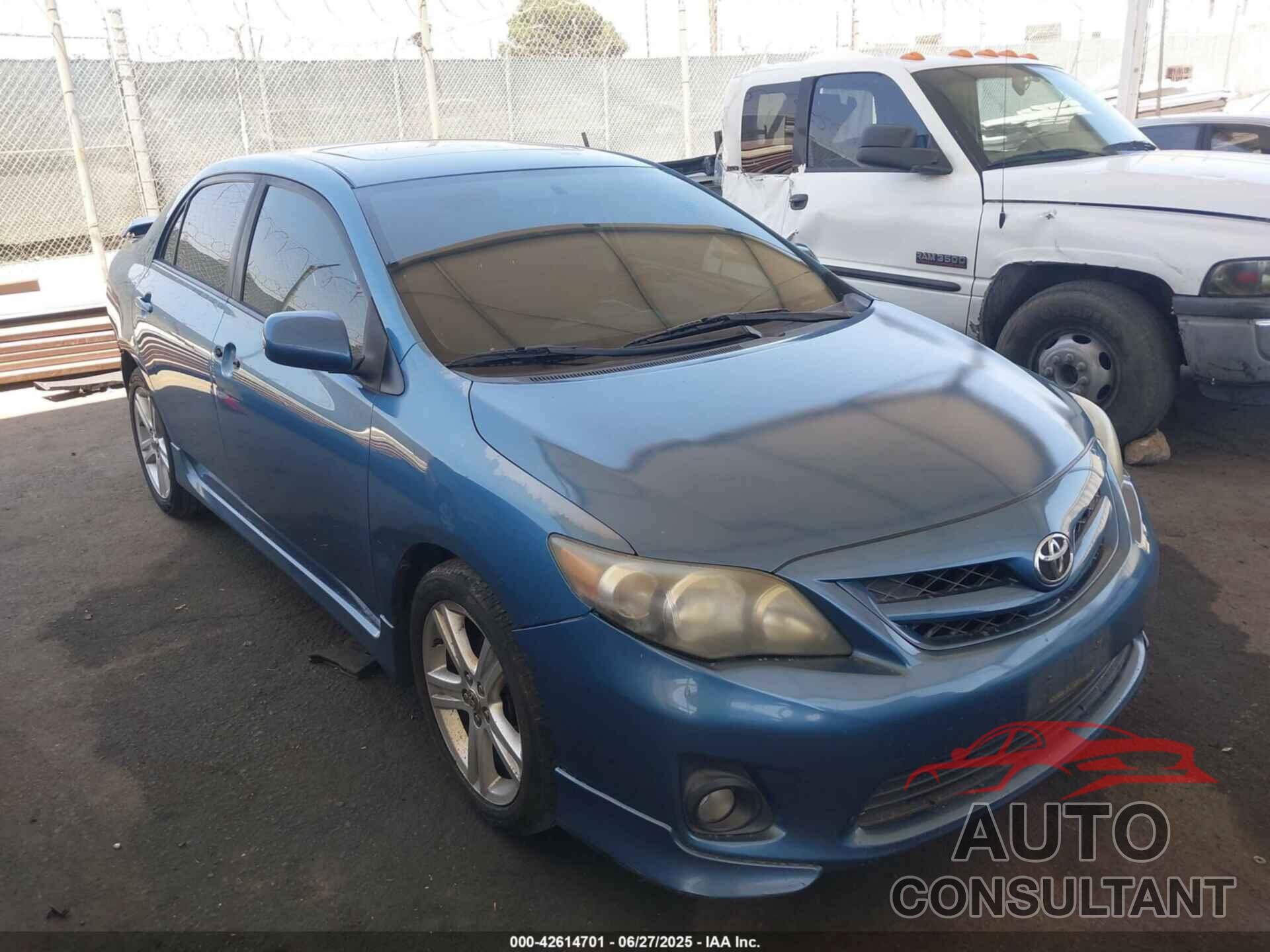 TOYOTA COROLLA 2013 - 5YFBU4EE9DP100358