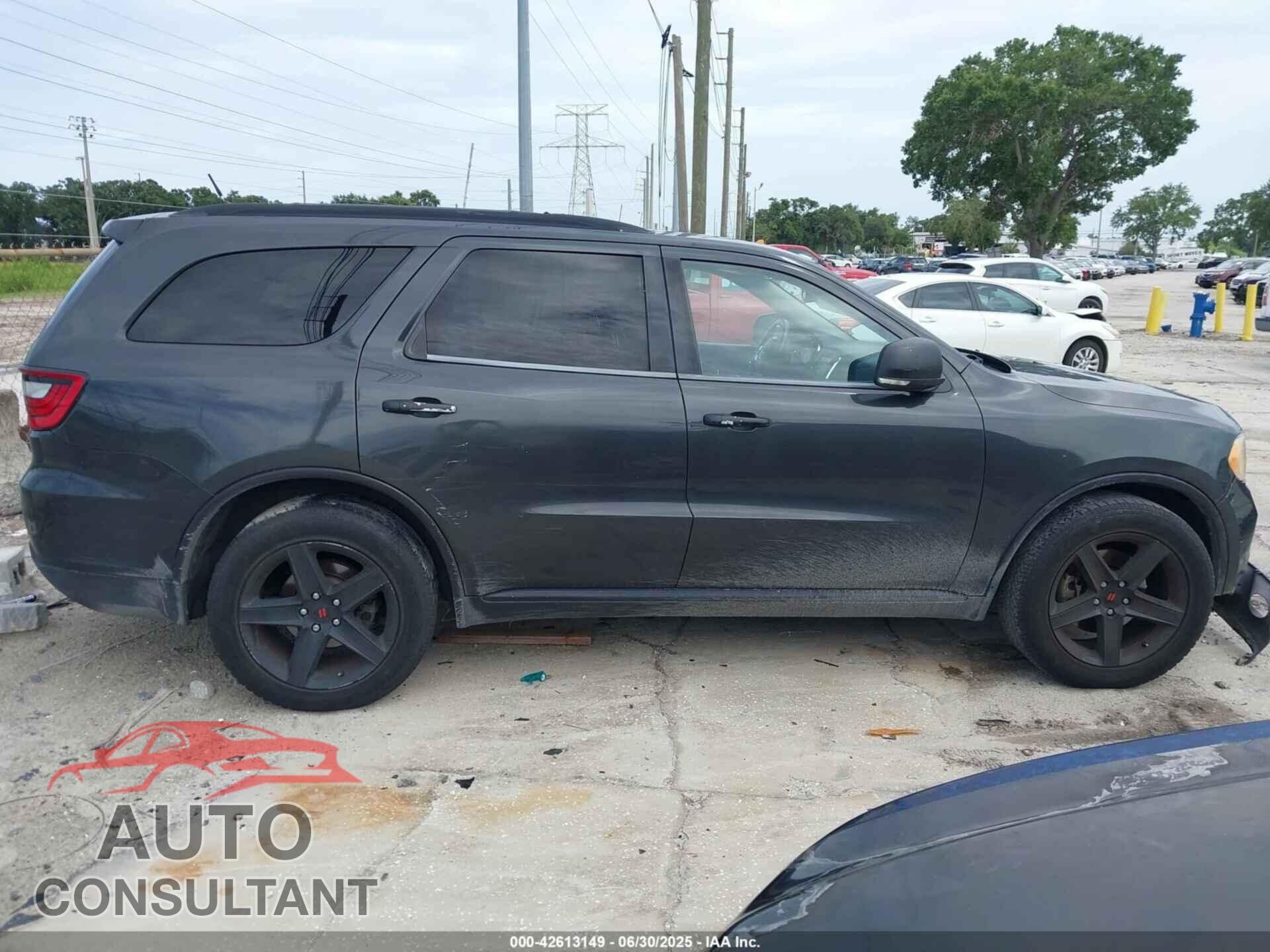 DODGE DURANGO 2011 - 1D4RD5GG6BC742273