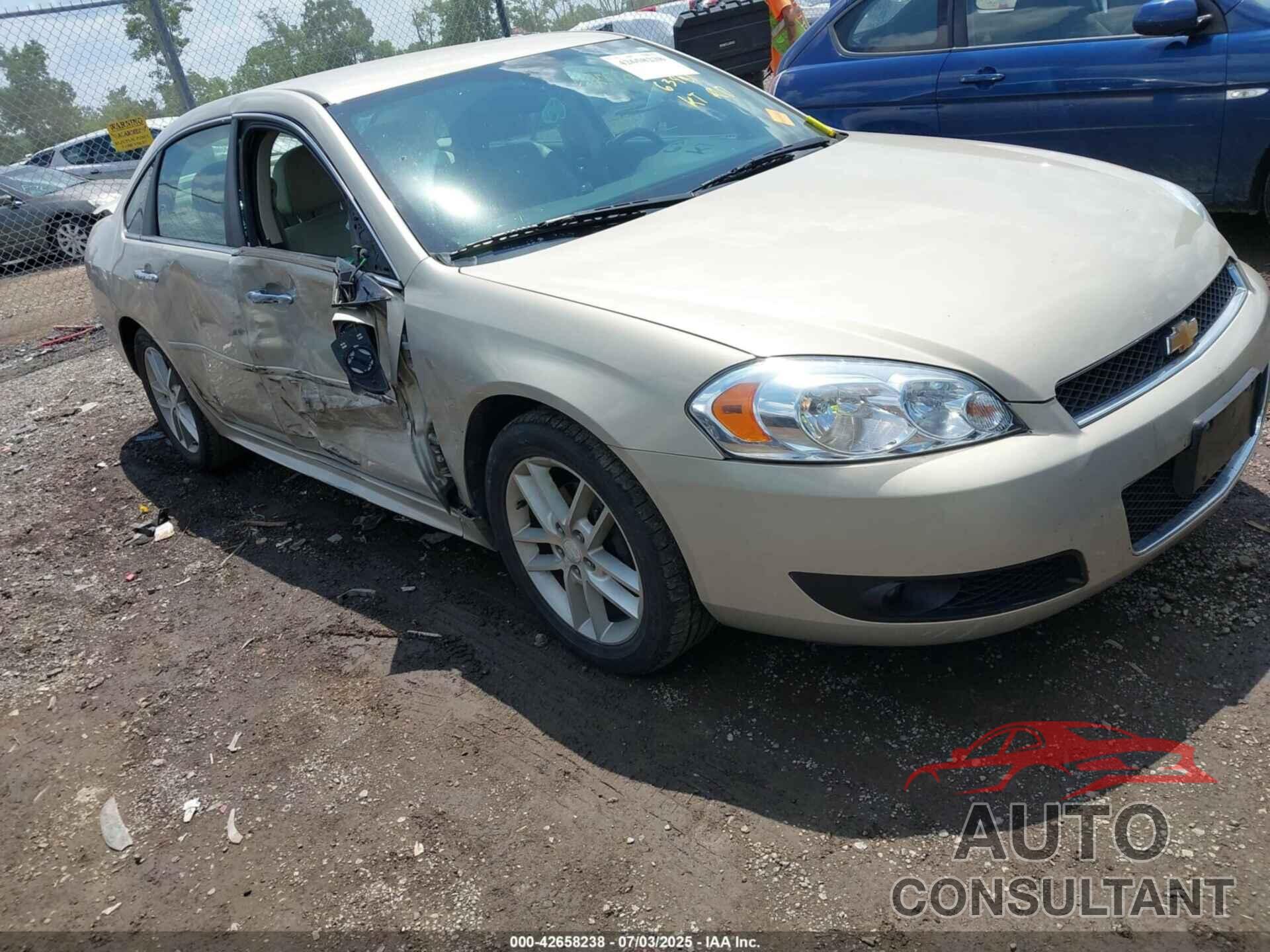 CHEVROLET IMPALA 2012 - 2G1WC5E35C1285815