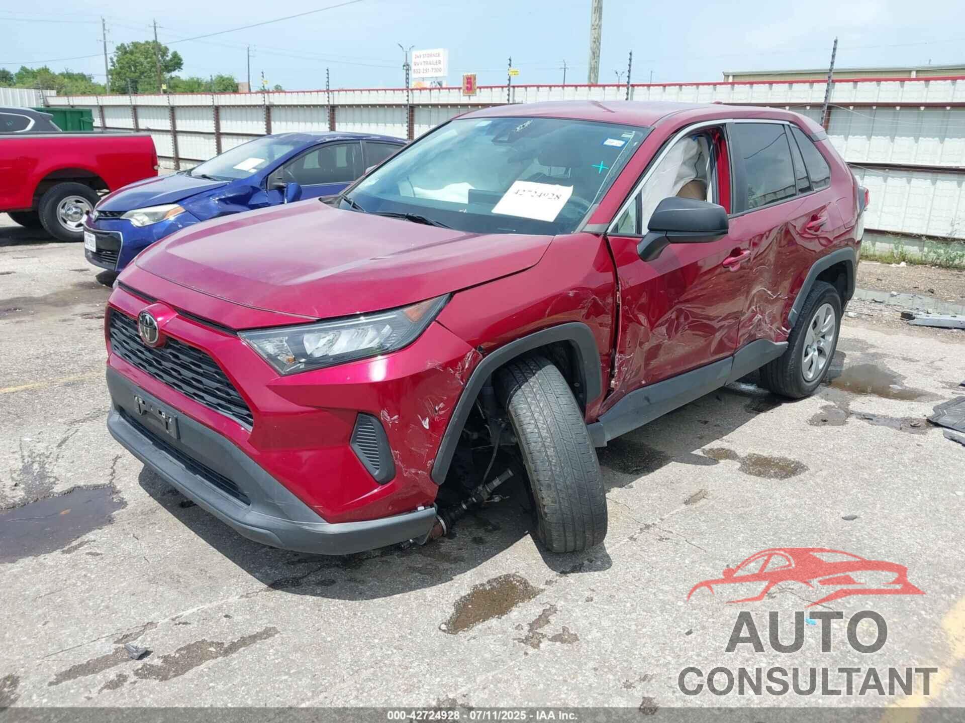 TOYOTA RAV4 2022 - 2T3H1RFVXNW192408