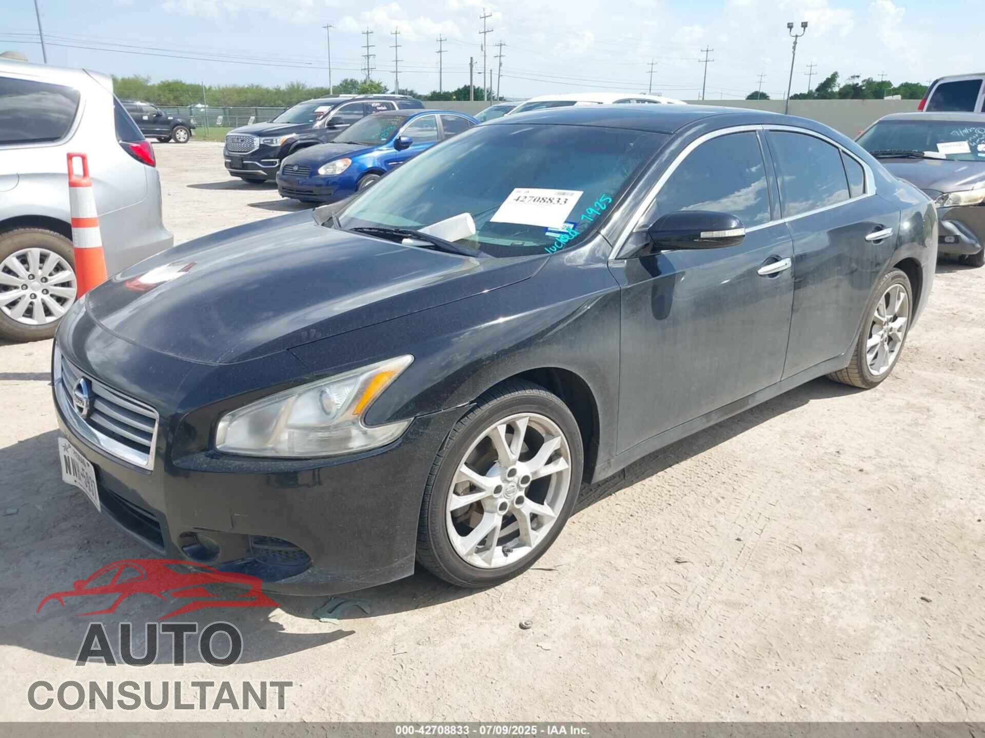 NISSAN MAXIMA 2013 - 1N4AA5AP1DC836629