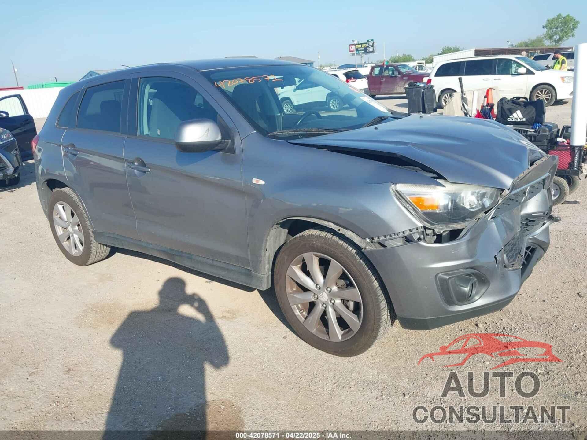 MITSUBISHI OUTLANDER SPORT 2015 - 4A4AP3AU6FE019479