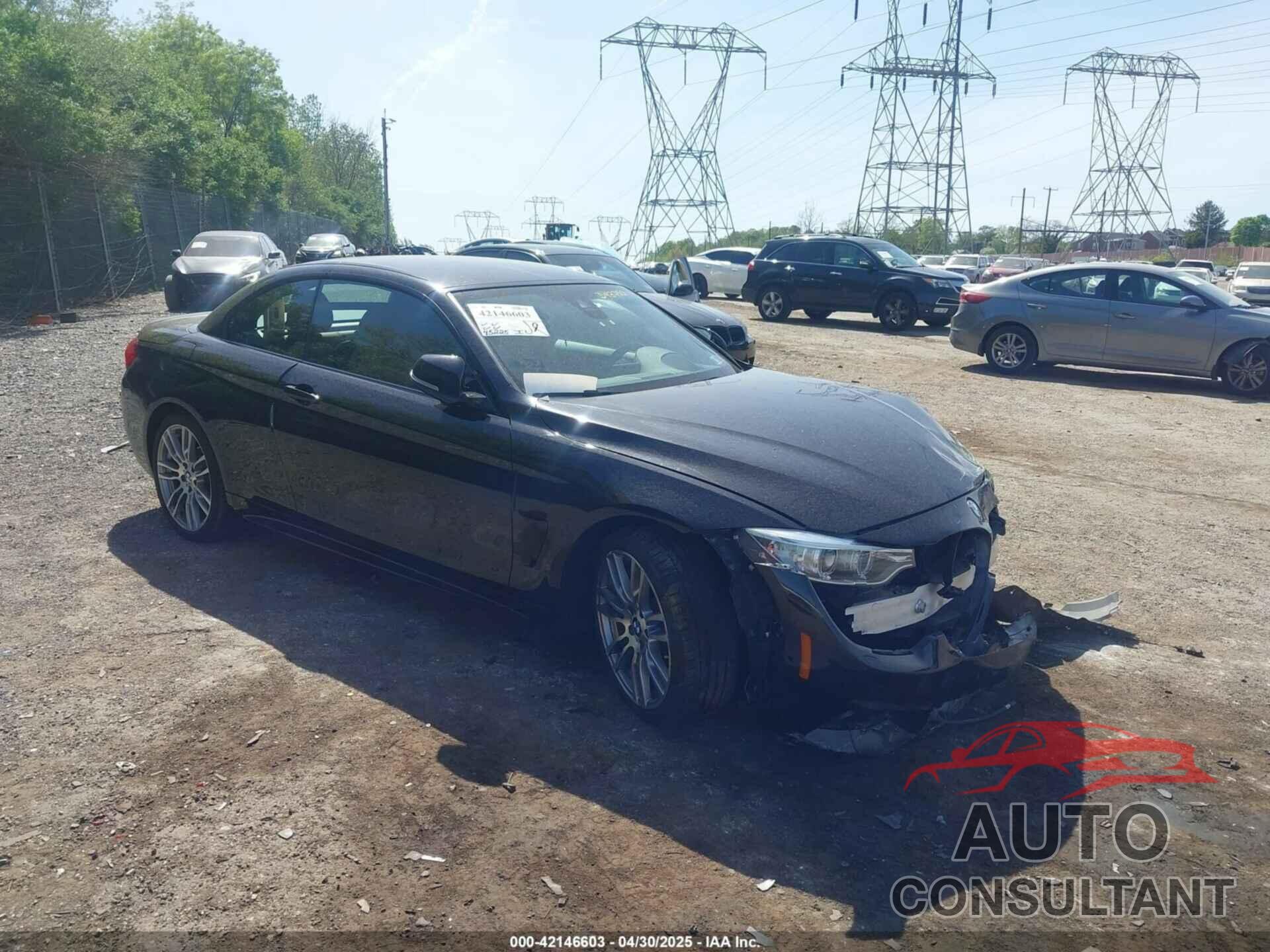 BMW 430I 2017 - WBA4U9C52H5D43750