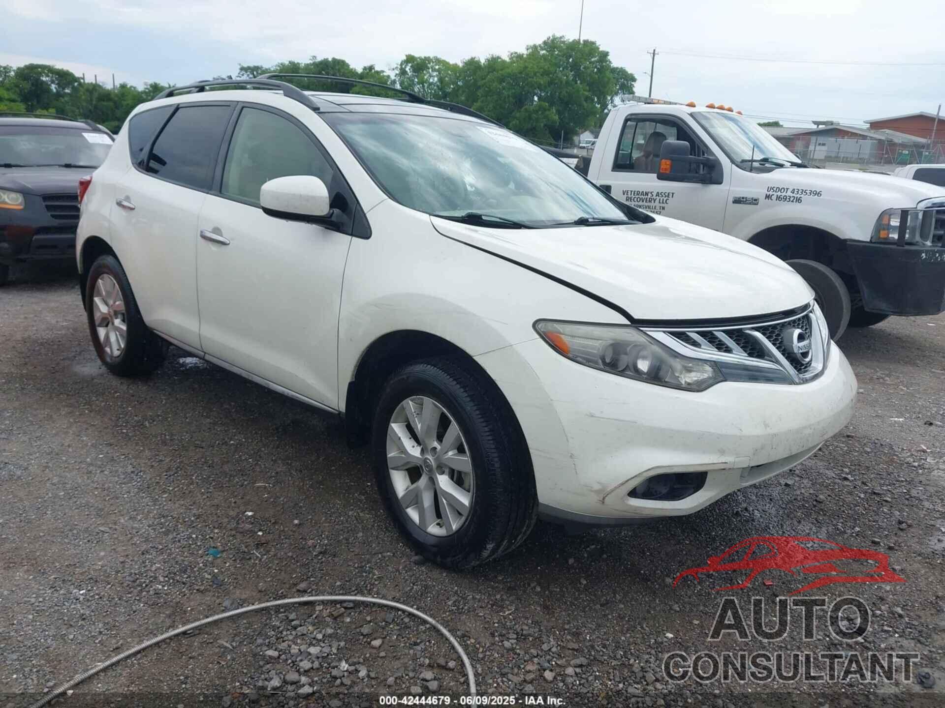 NISSAN MURANO 2014 - JN8AZ1MUXEW407149